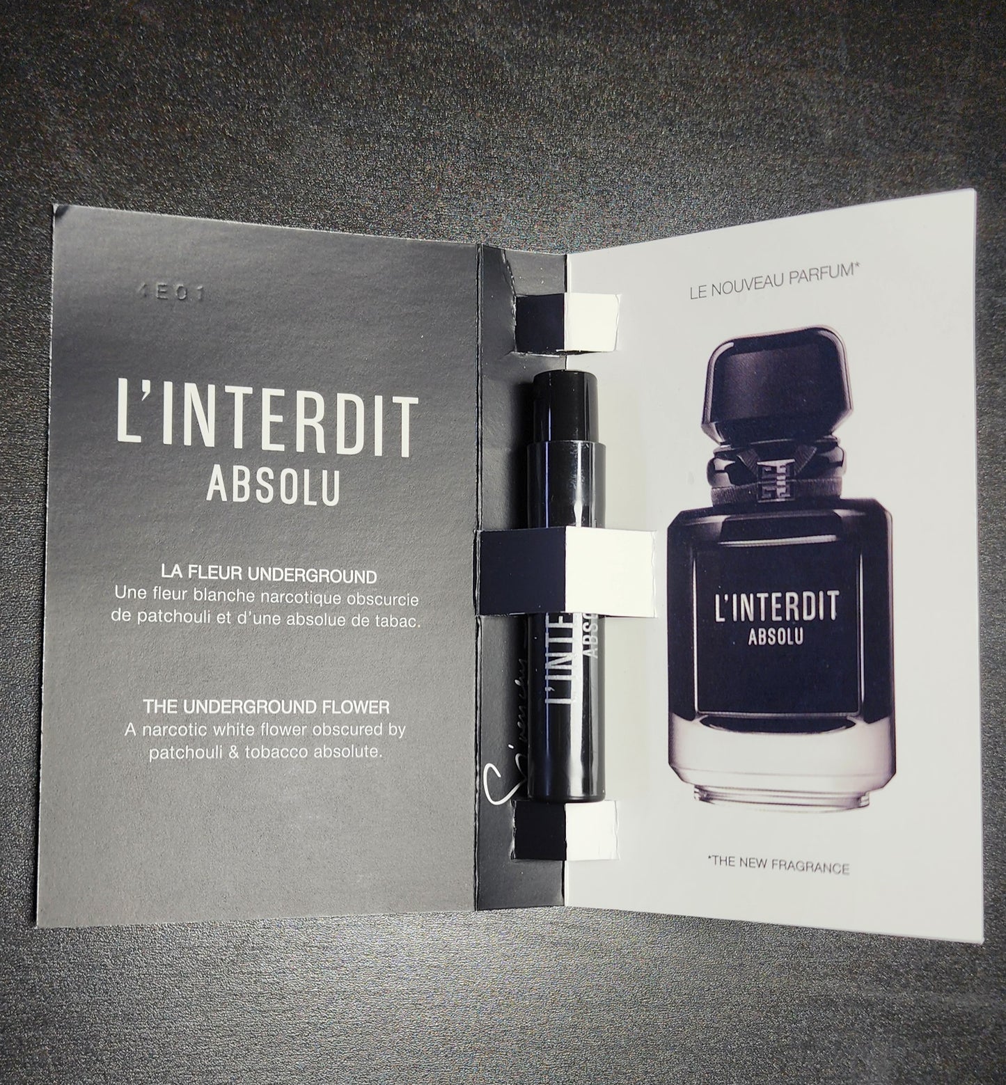 Echantillon L'interdit Absolu Femme
