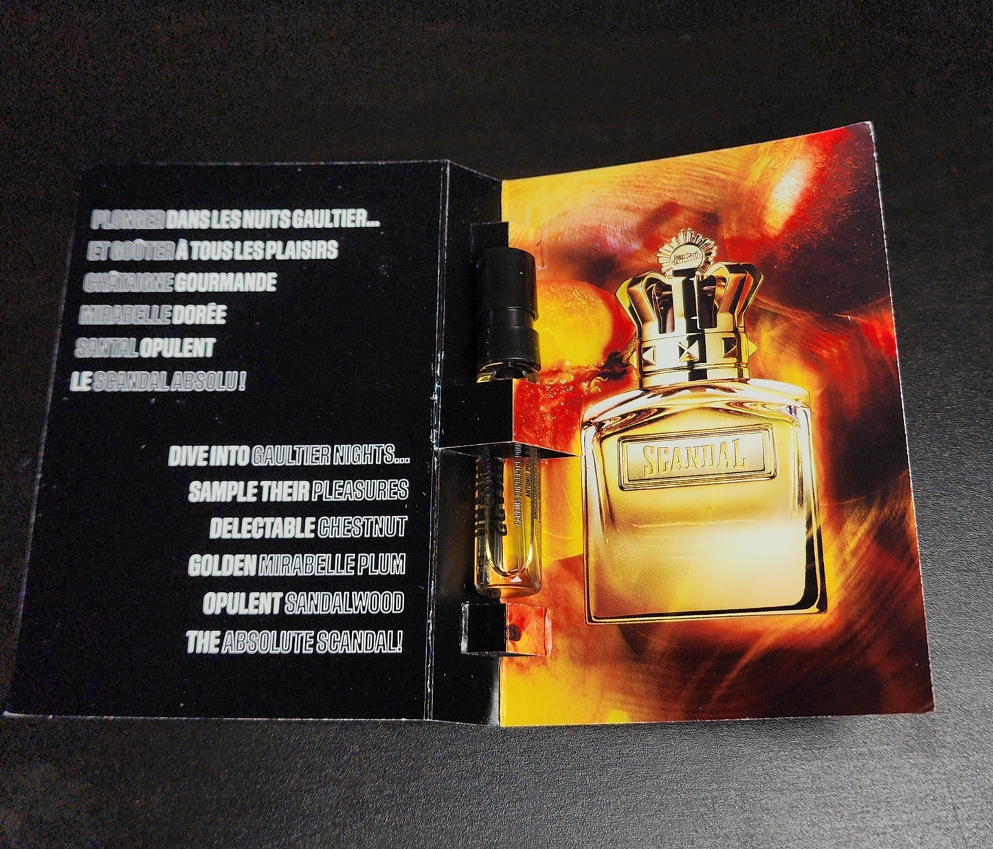 Echantillon JPG Scandal Homme edp
