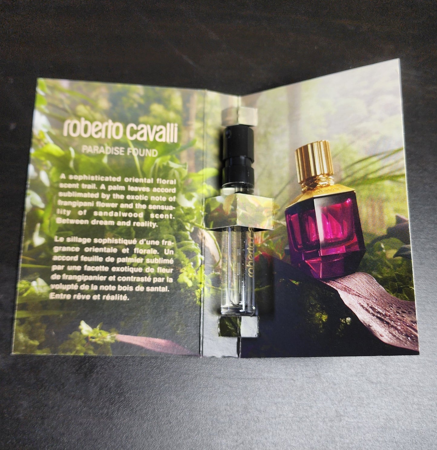 Echantillon Roberto Cavalli Paradise Found