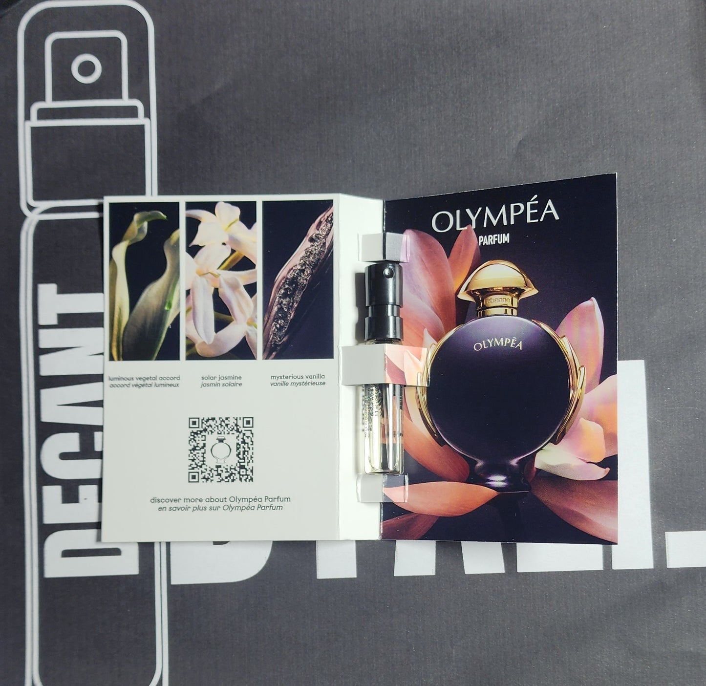 Echantillon Olympèa Le Parfum