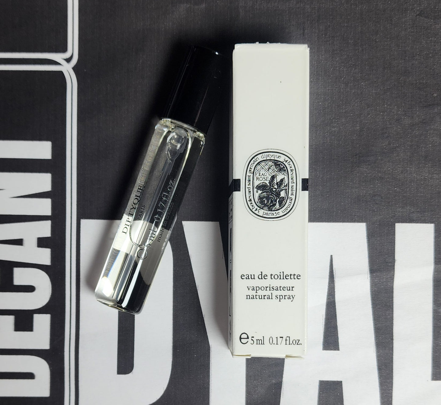 . Miniature Dyptique Eau Rose 5ml Femme