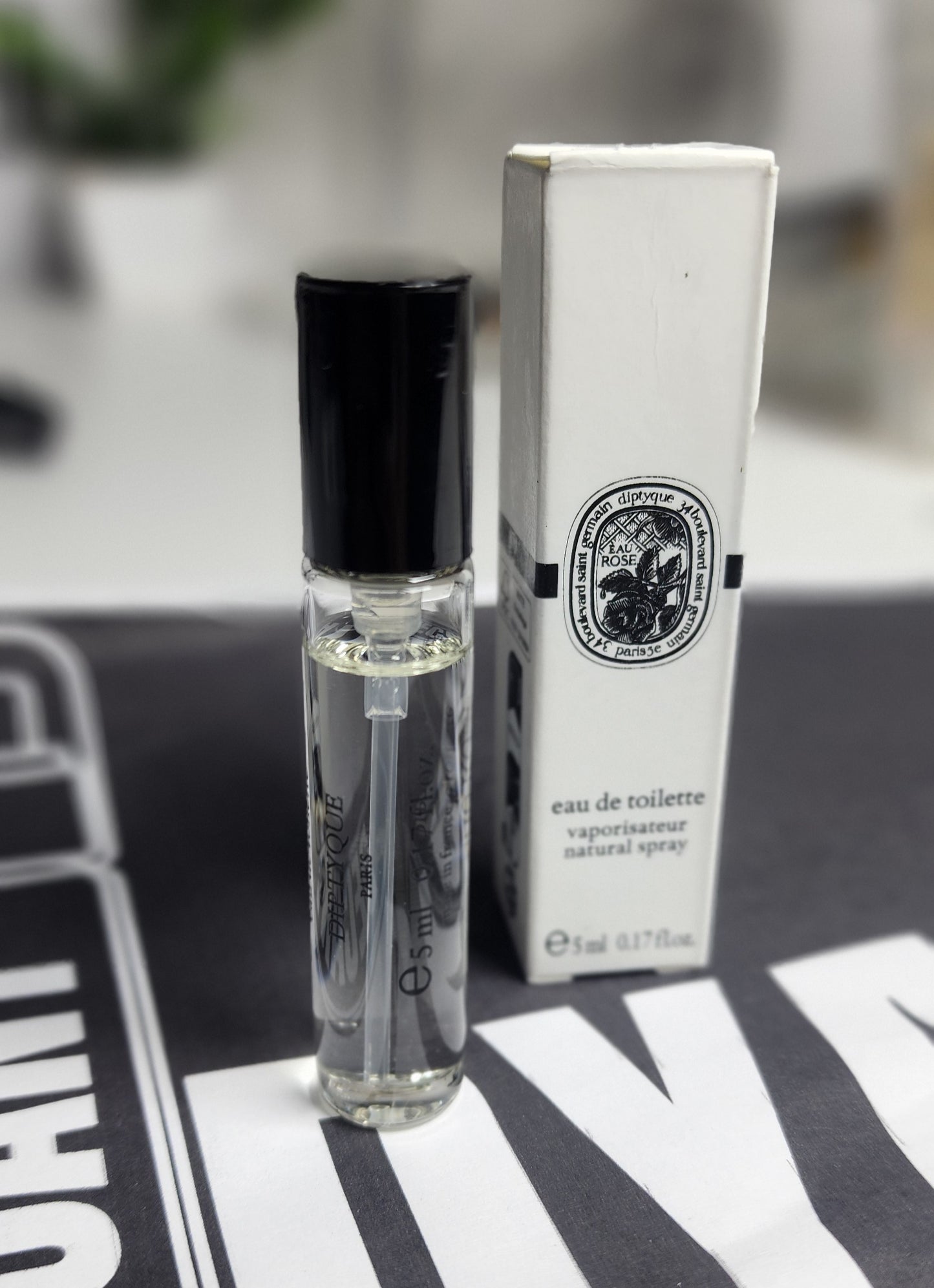 . Miniature Dyptique Eau Rose 5ml Femme