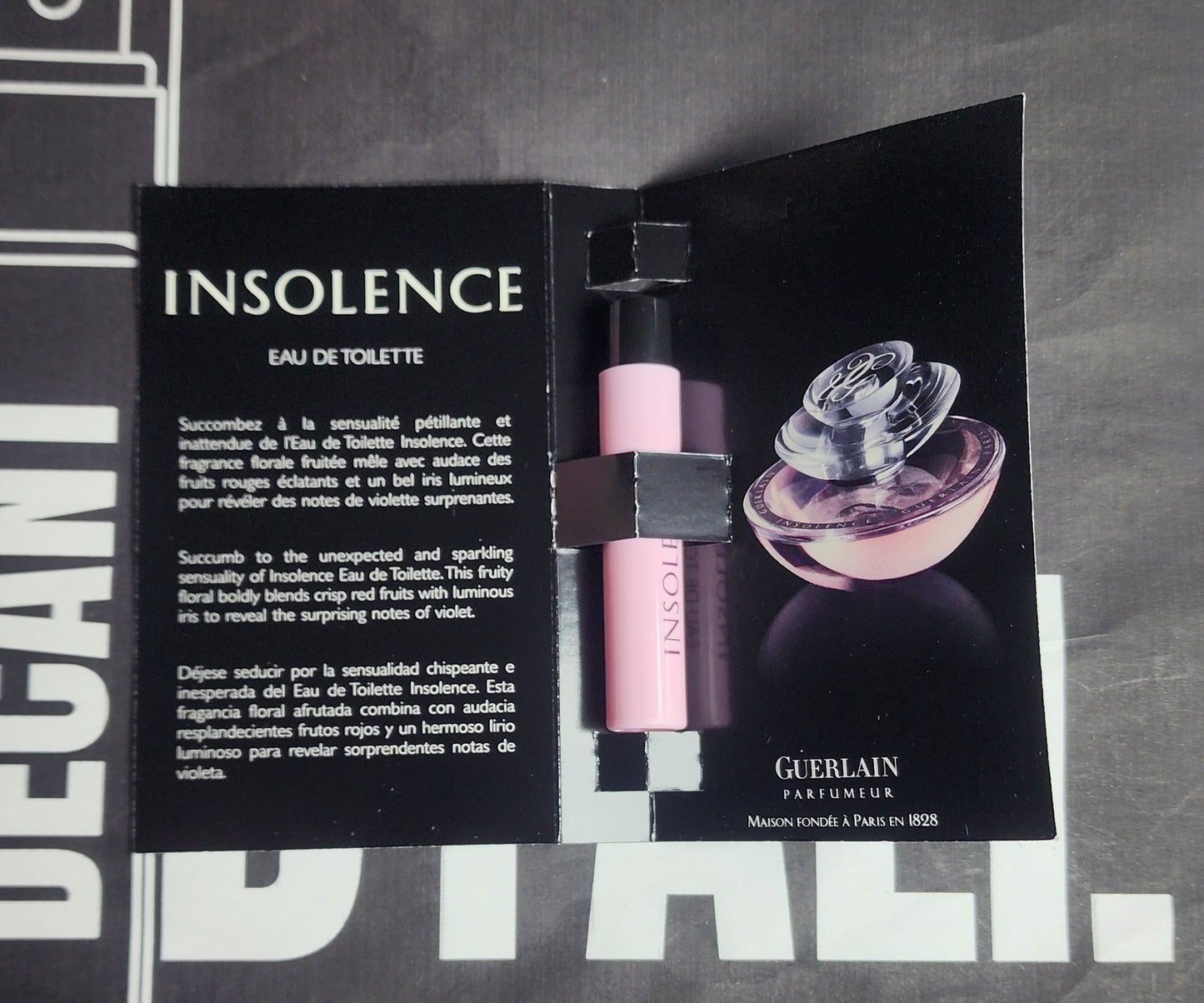 Echantillon Insolence Guerlain Femme