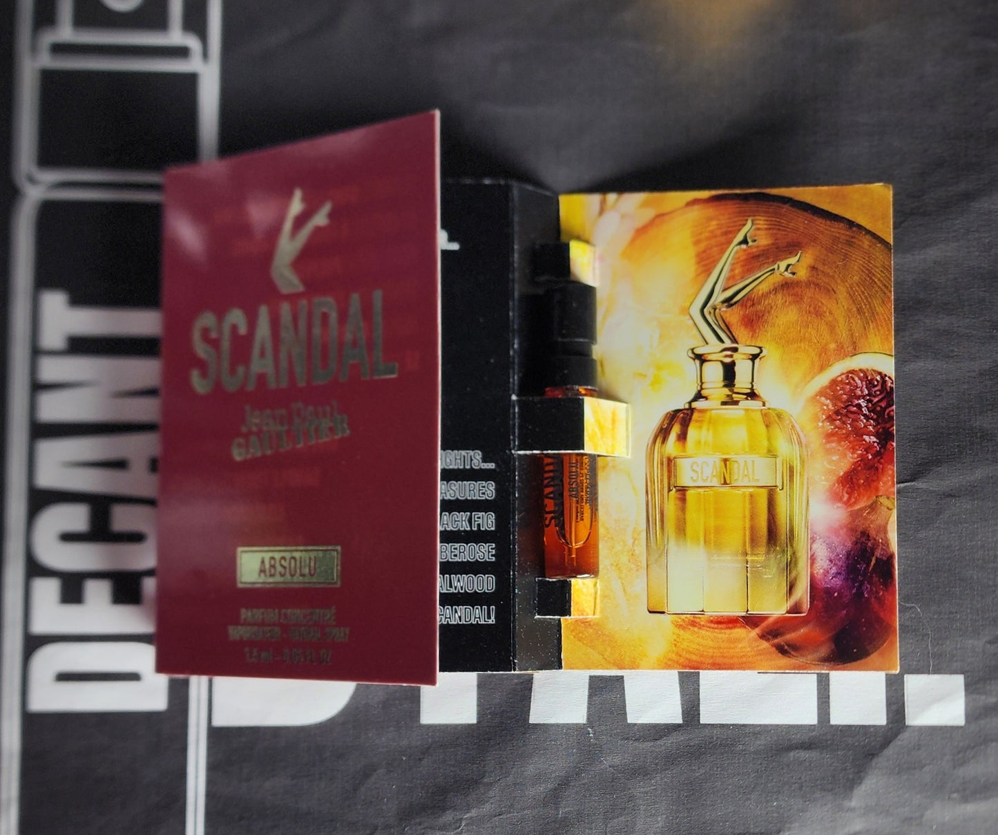 Echantillon Scandal Absolu Parfum Concentrè