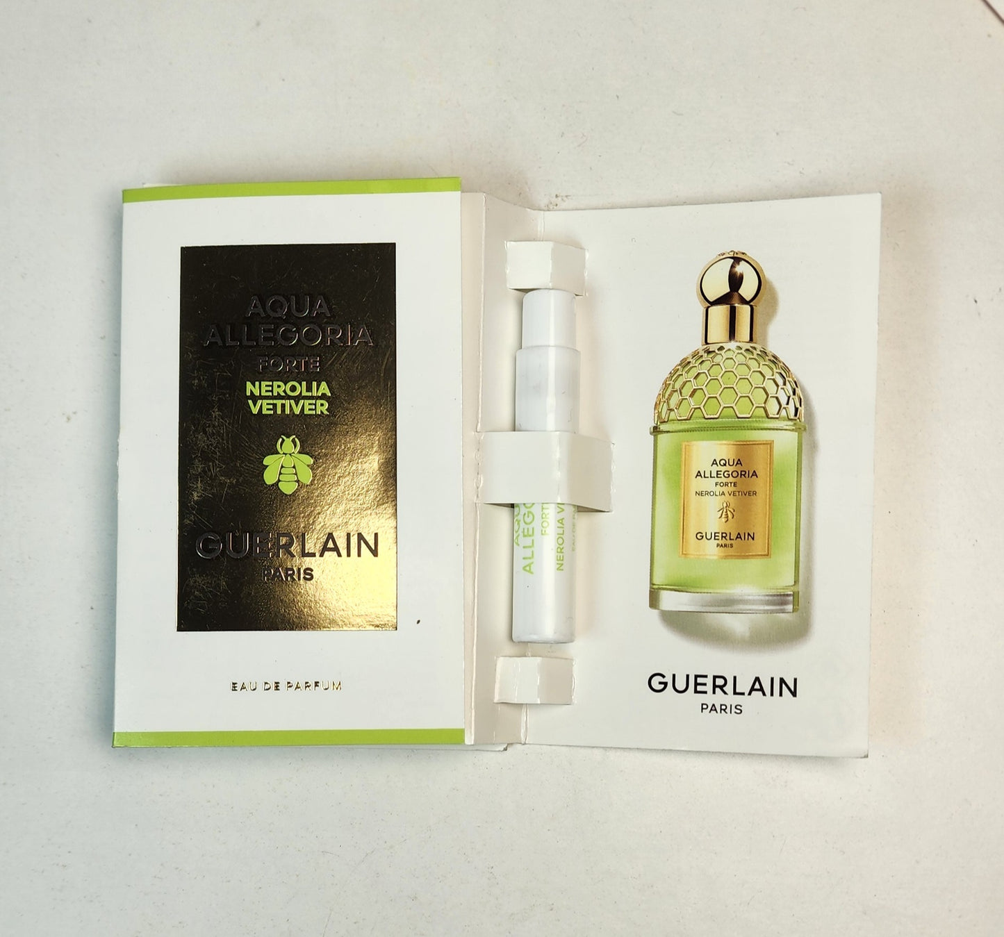 Echantillon Guerlain Aqua Allegoria Forte Nerolia Vetiver