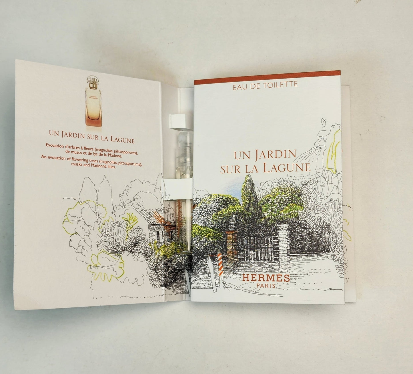 Echantillon Hermes Un Jardin Sur La Lagune 2ml