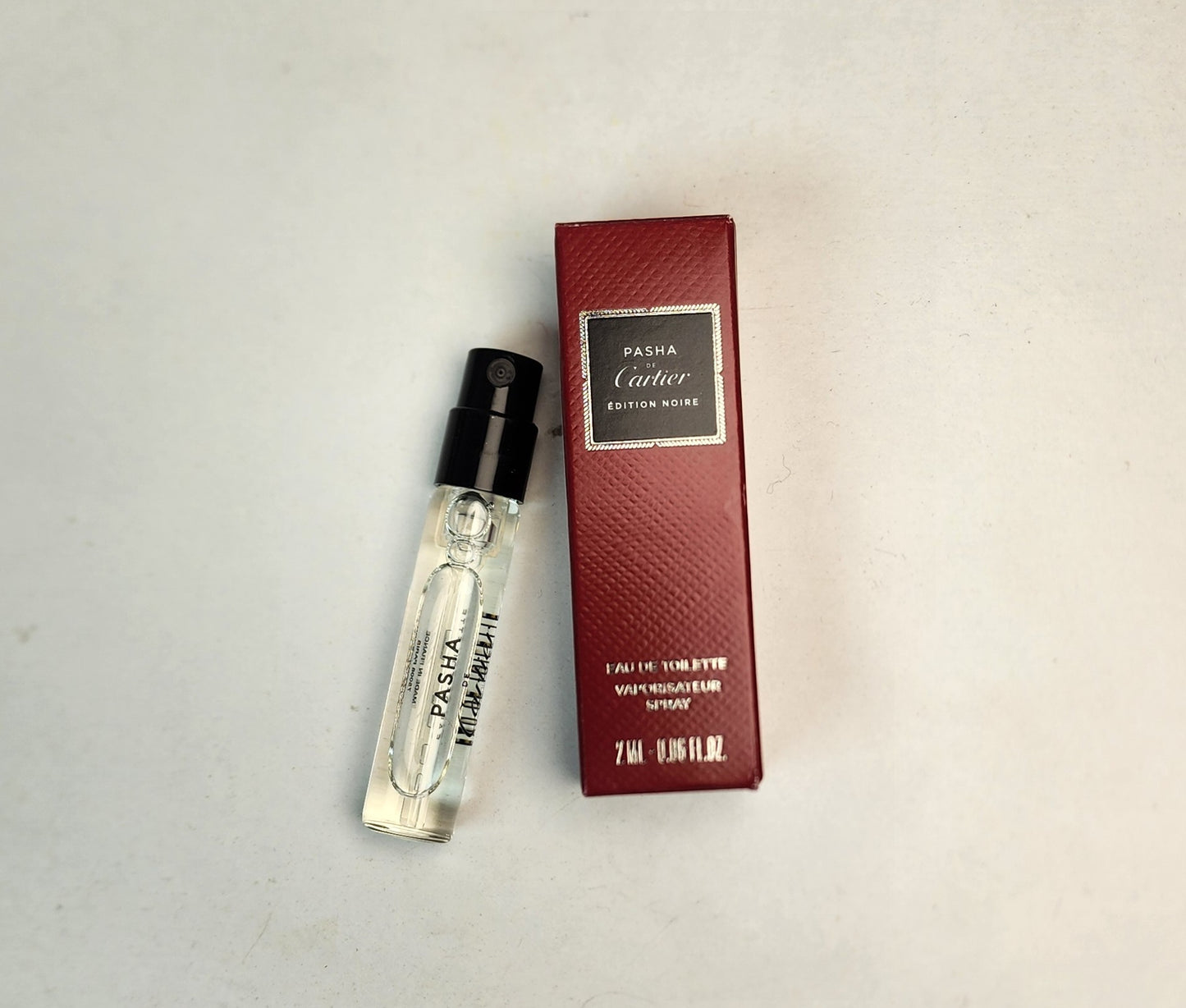 Echantillon Cartier Pasha Edition Noir 2ml