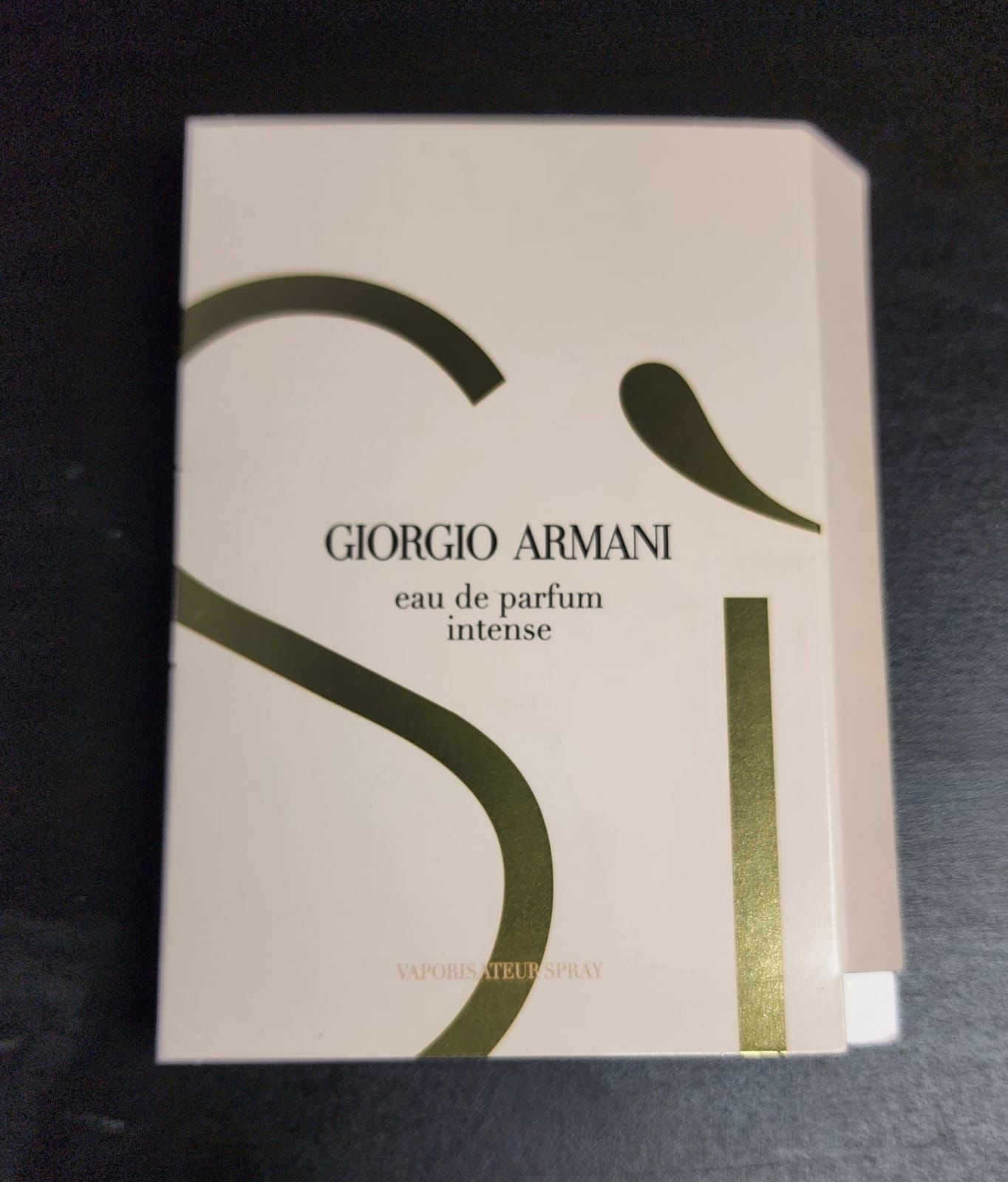 Echantillon Si Armani Intense