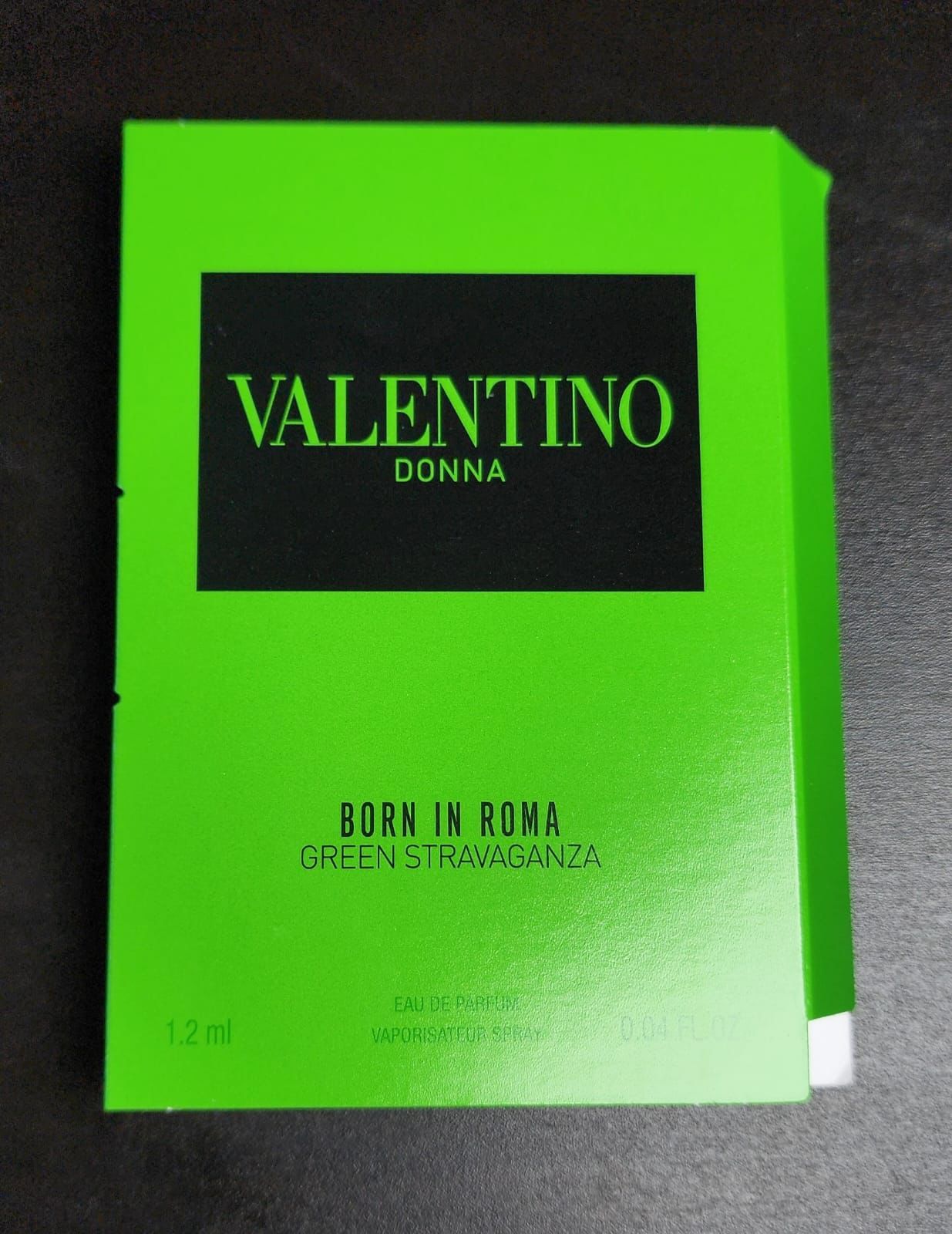 Echantillon Valentino Donna Green Stravaganza