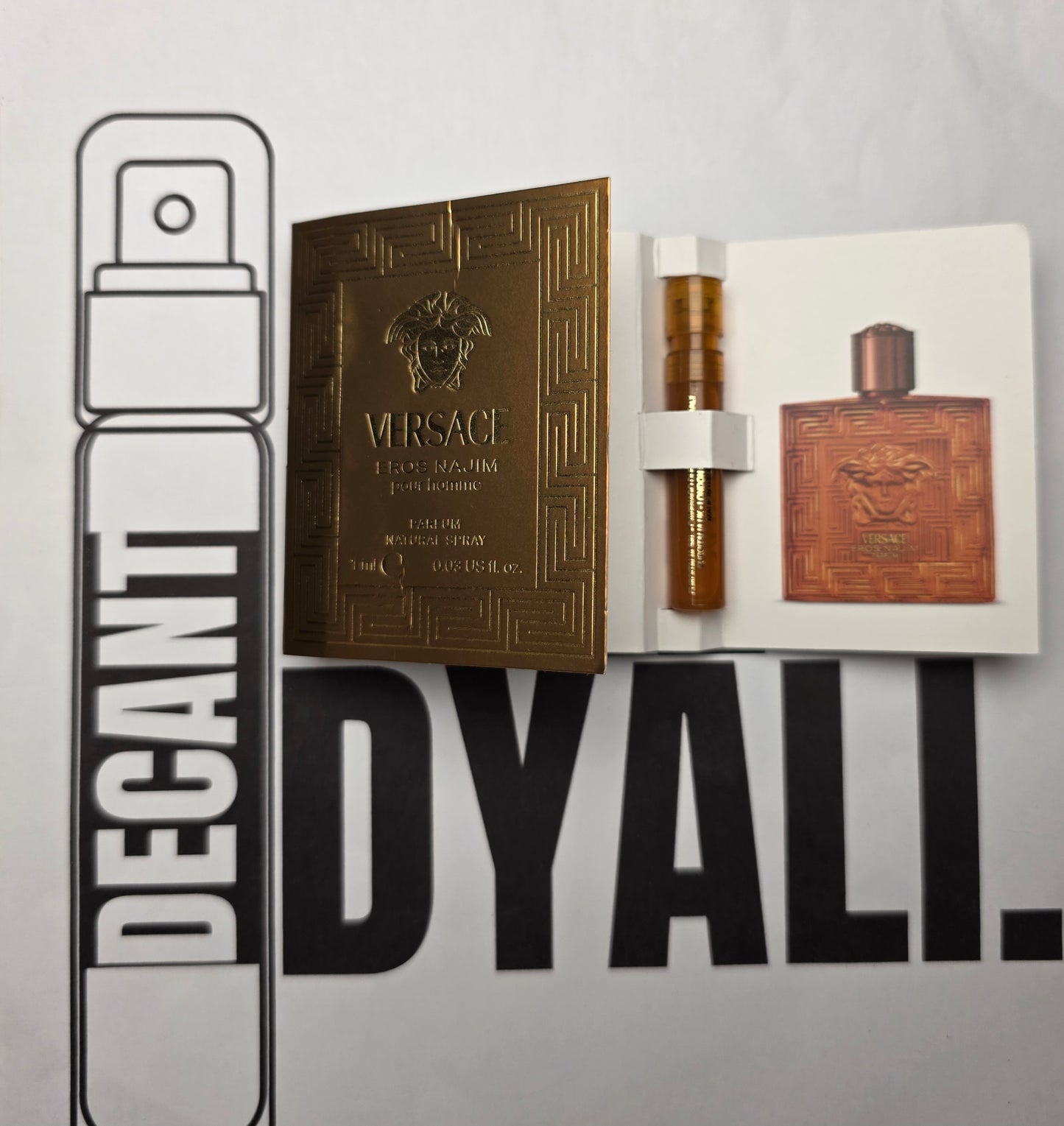 Echantillon Versace Eros Najim pour Homme