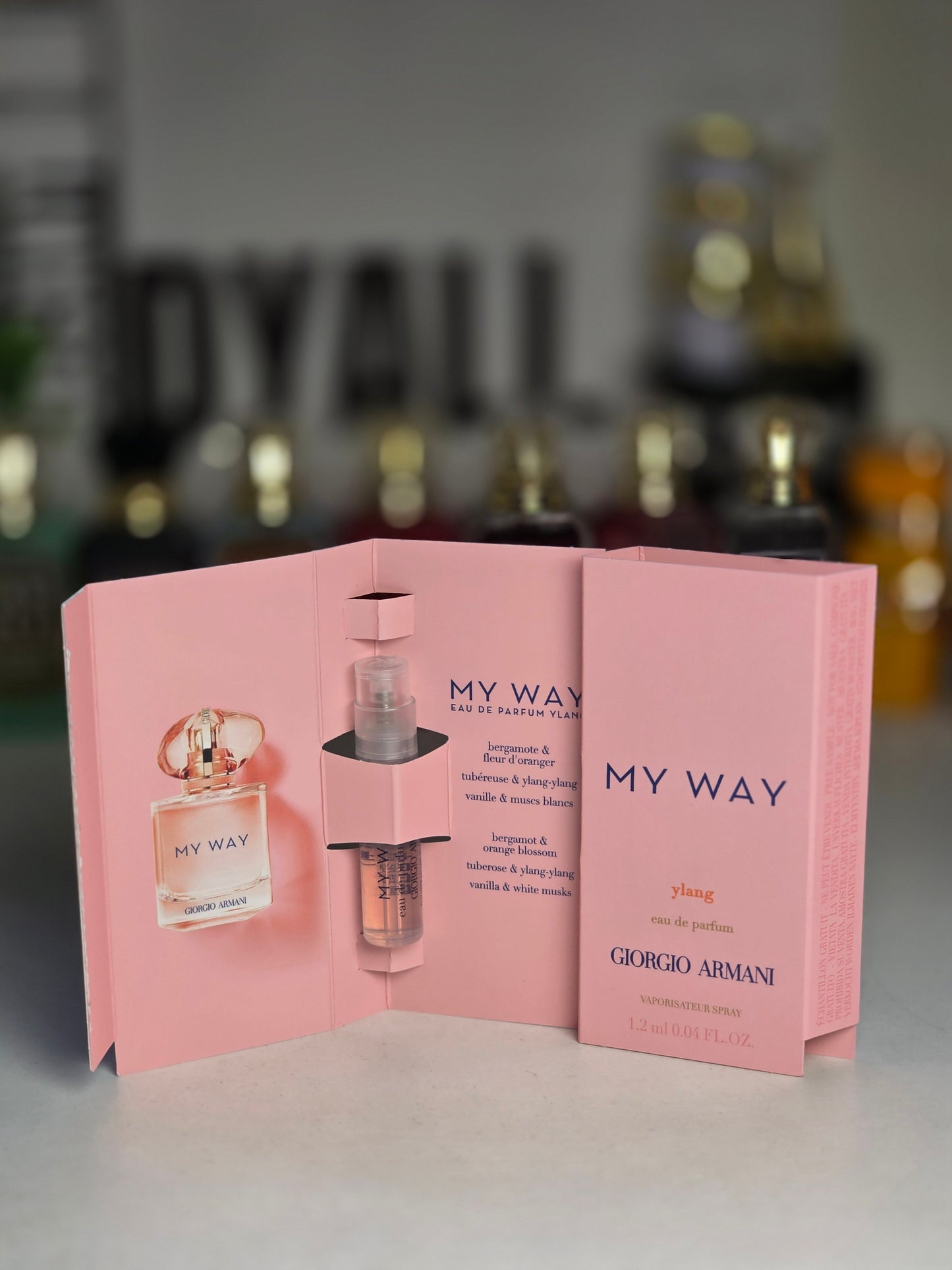 Echantillon Armani My Way Ylang EDP