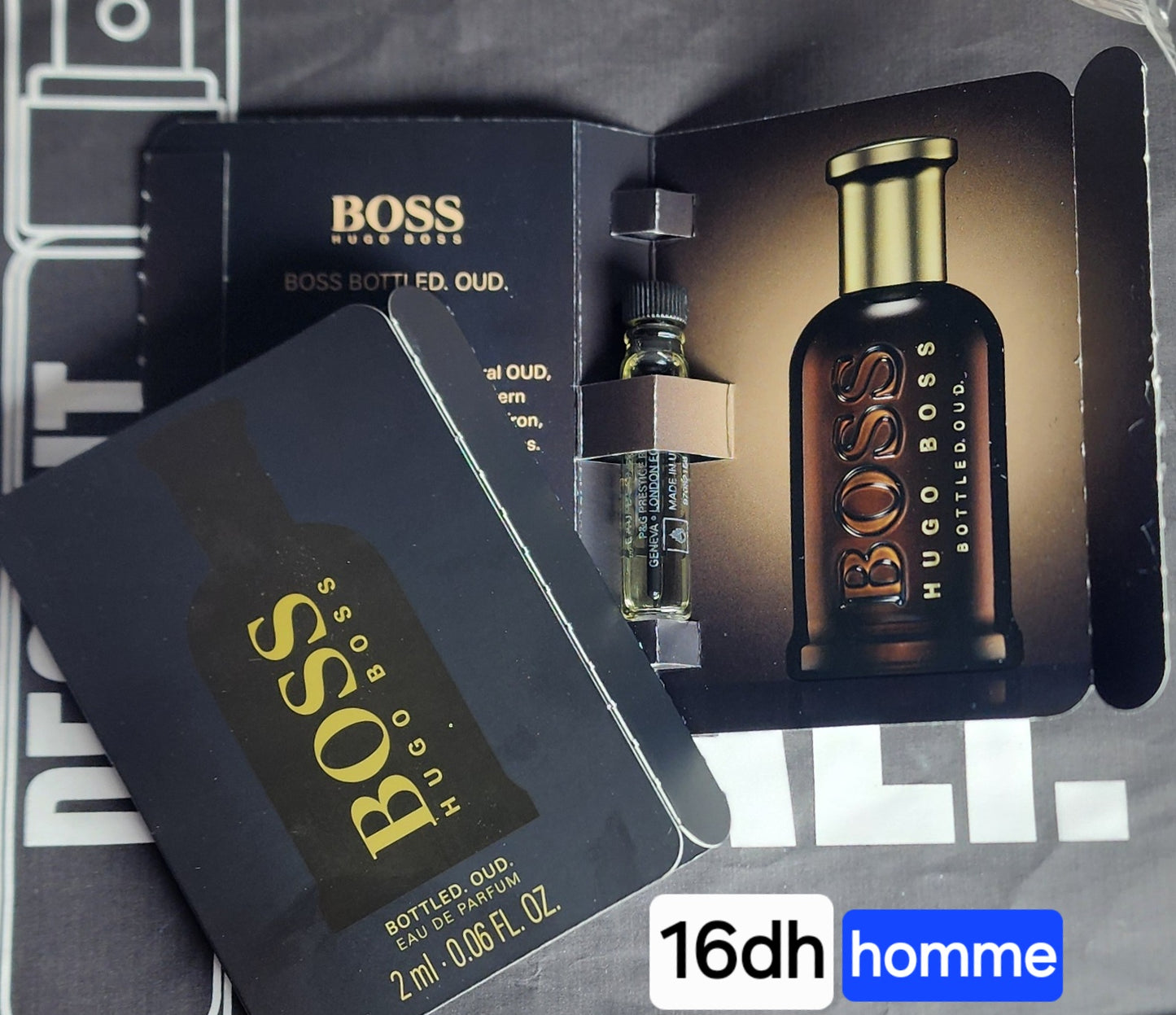 Echantillon Boss Bottled Oud