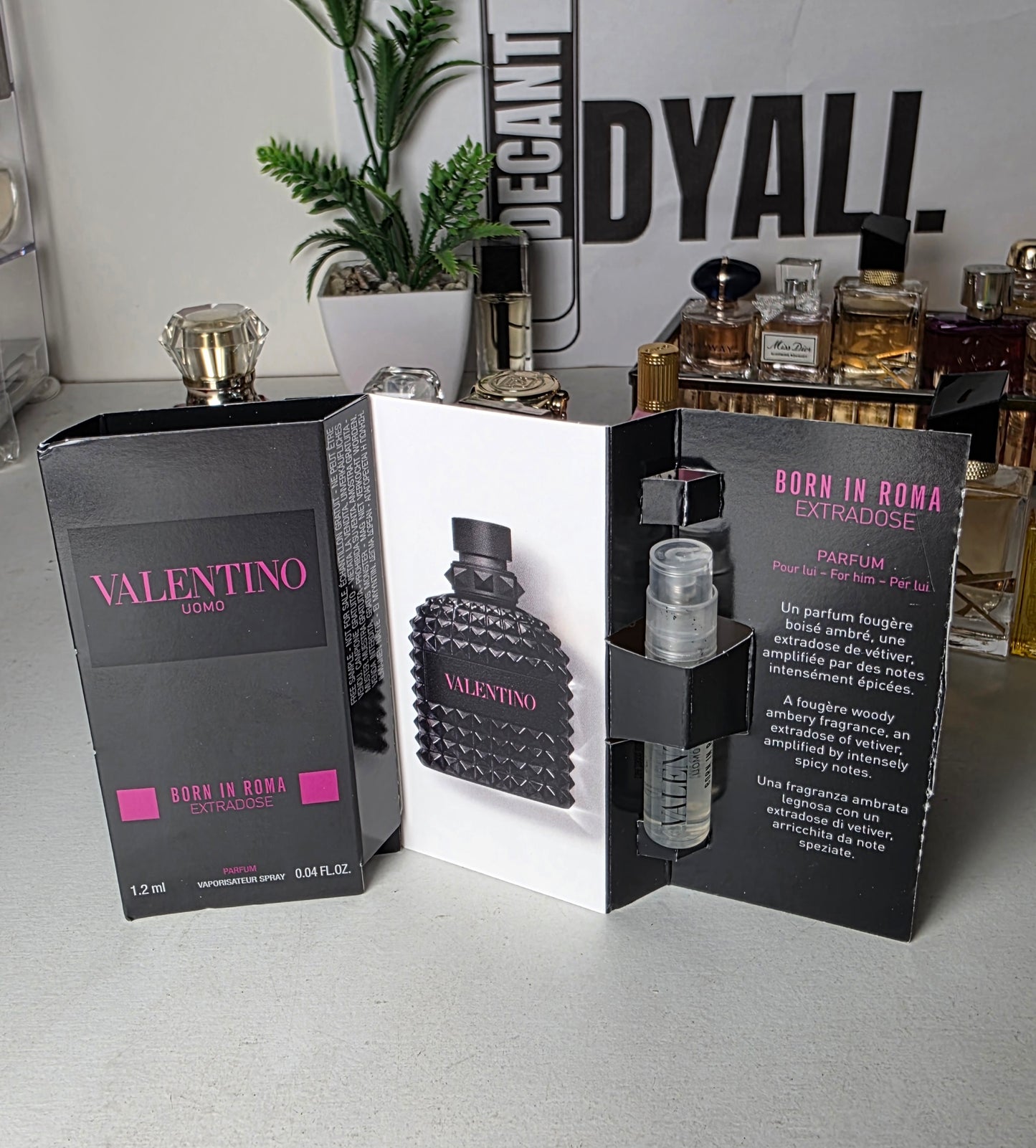 Echantillon Valentino Uomo Extradose