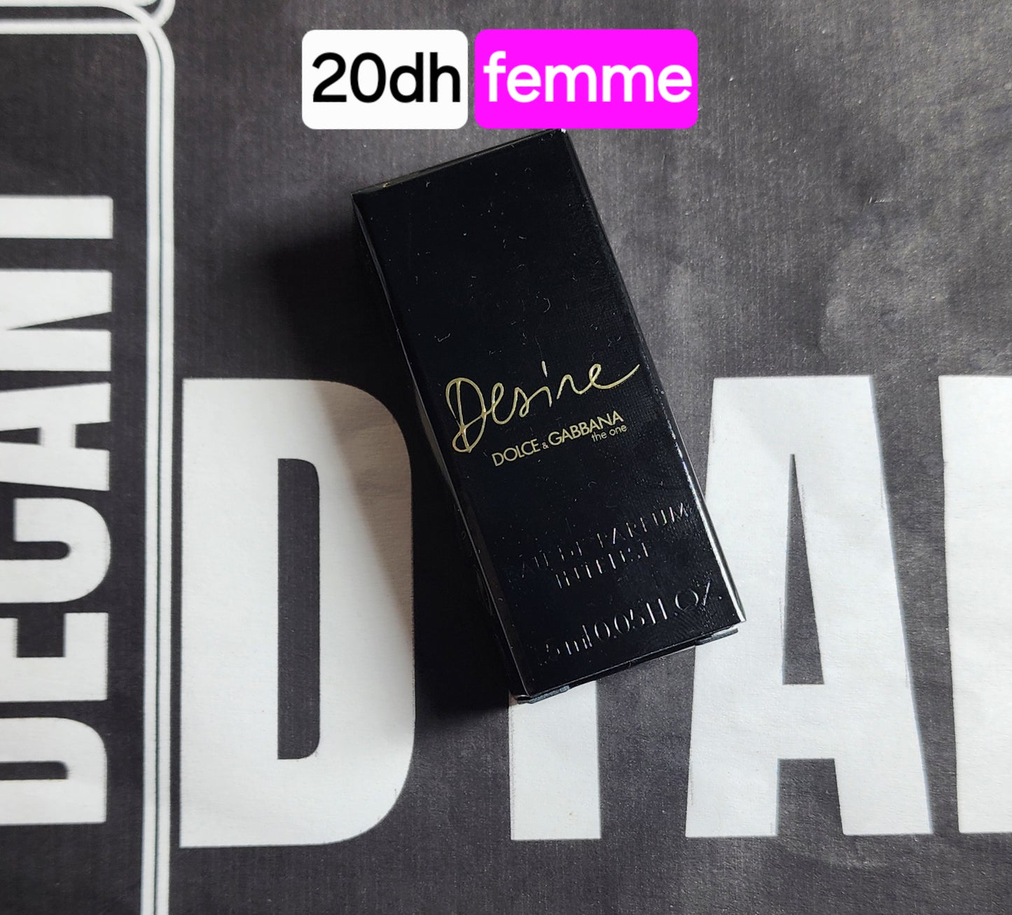 Echantillon Desire Dolce and Gabbana The One