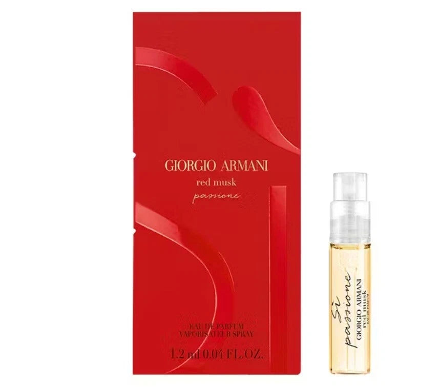 Echantillon GEORGIO ARMANI SI PASSIONE RED MUSK EDP 1.2ml