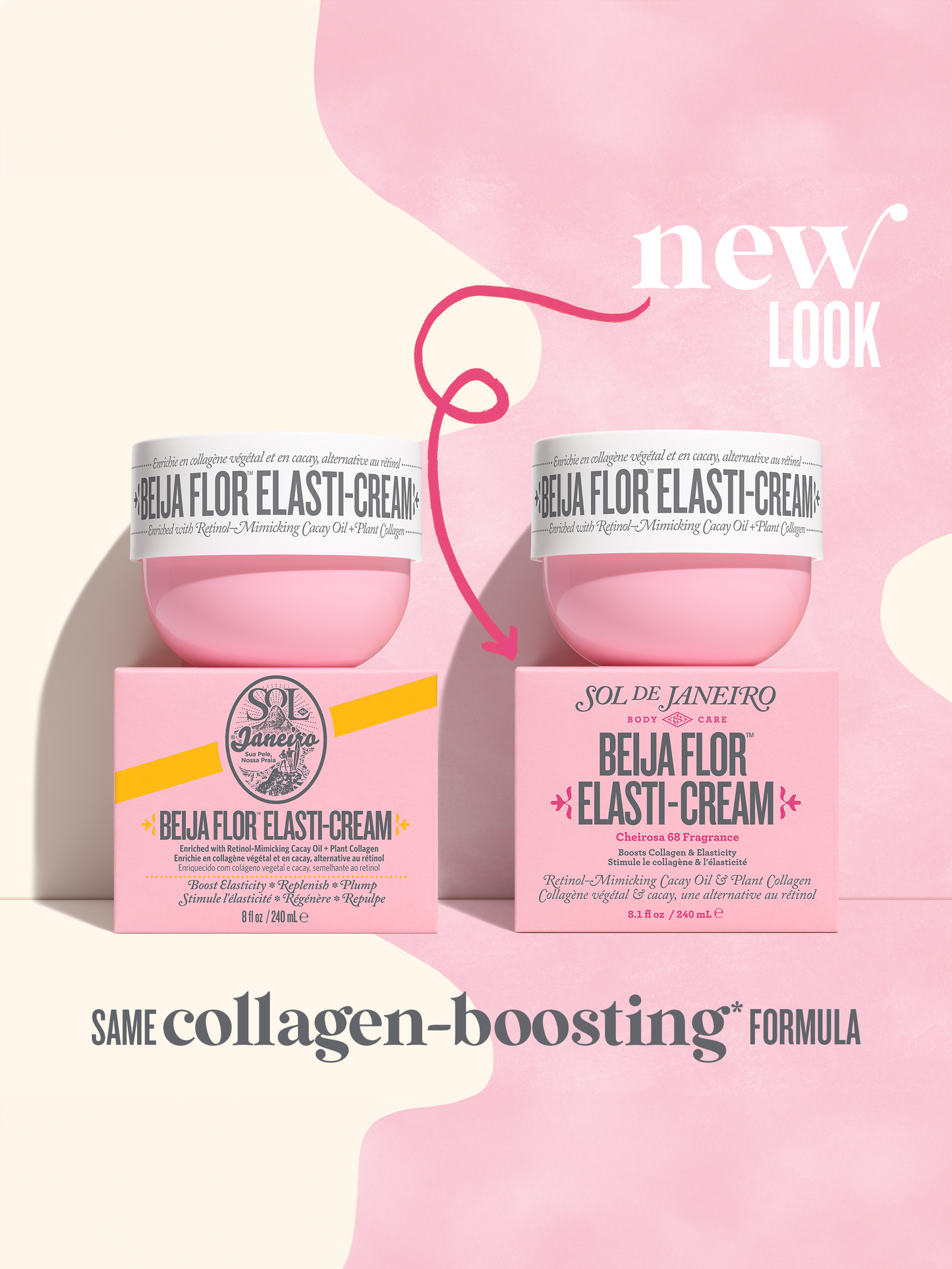 Decante Sol de Janeiro – 68
Beija Flor™ Elasti Crème hydratante pour le corps