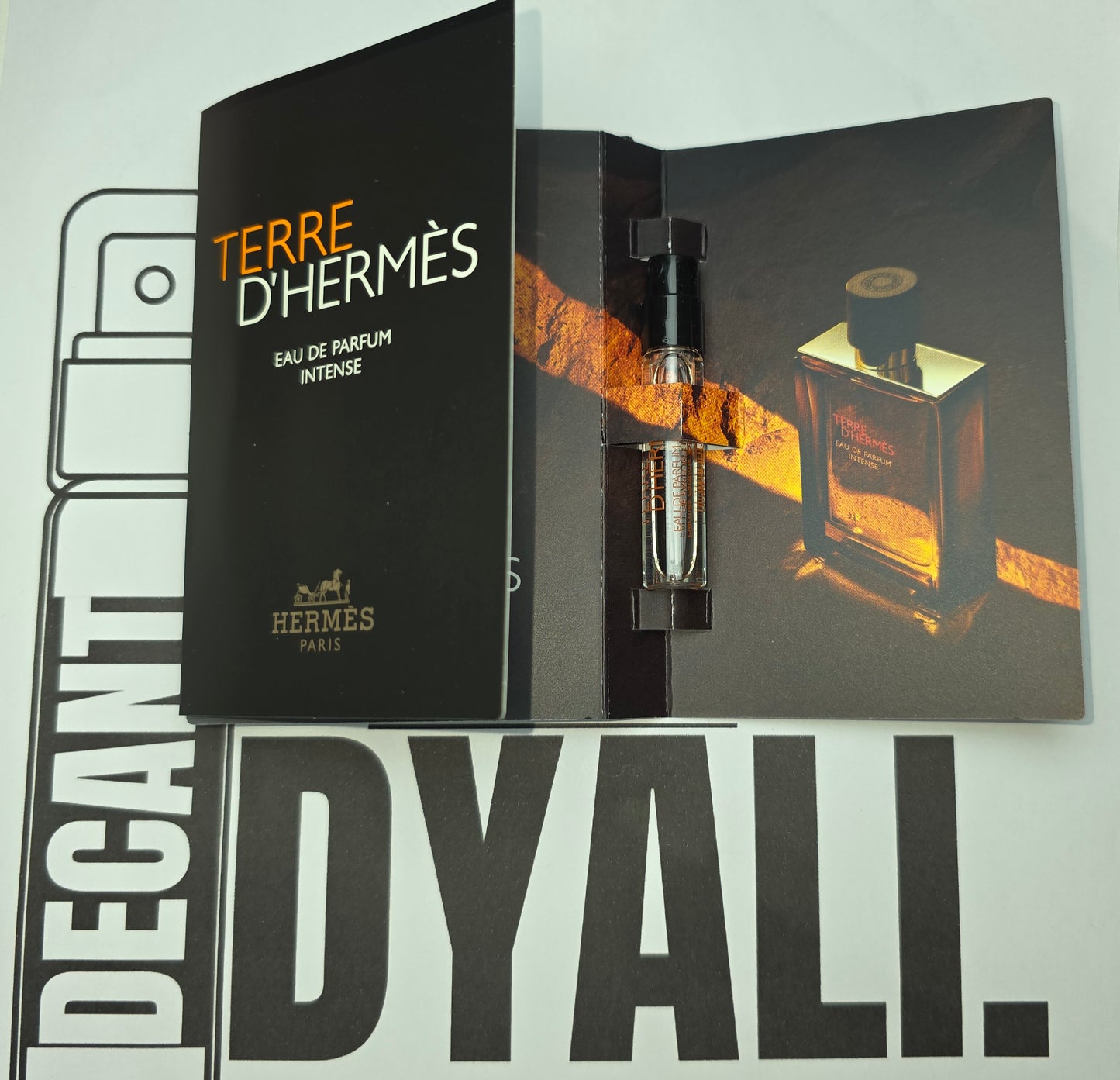 Echantillon Terre D'Hermès Eau de Parfum Intense 2ml pour homme