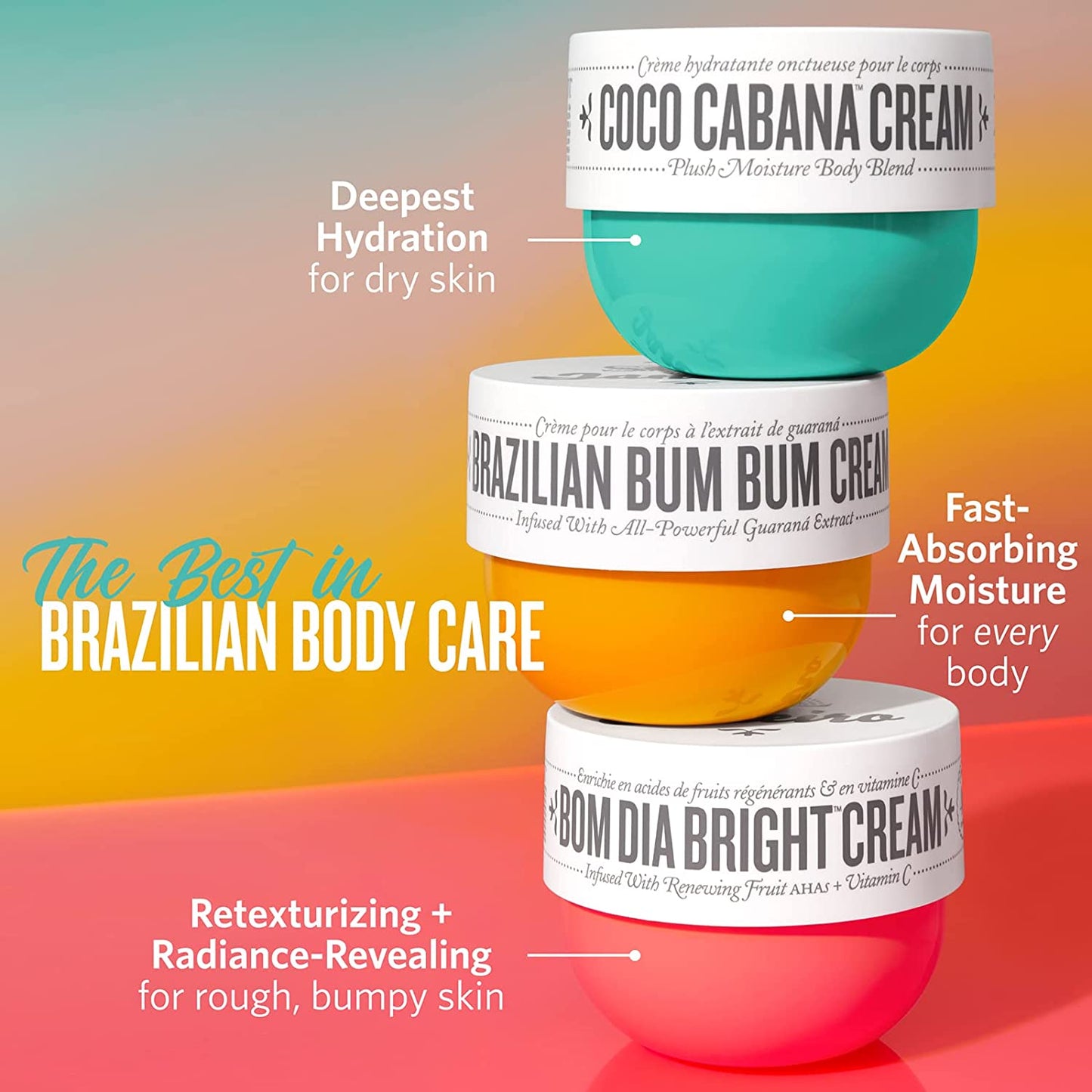 Decante Sol de Janeiro – Brazilian 62 Bum Bum Cream Crème Raffermissante et Lissante