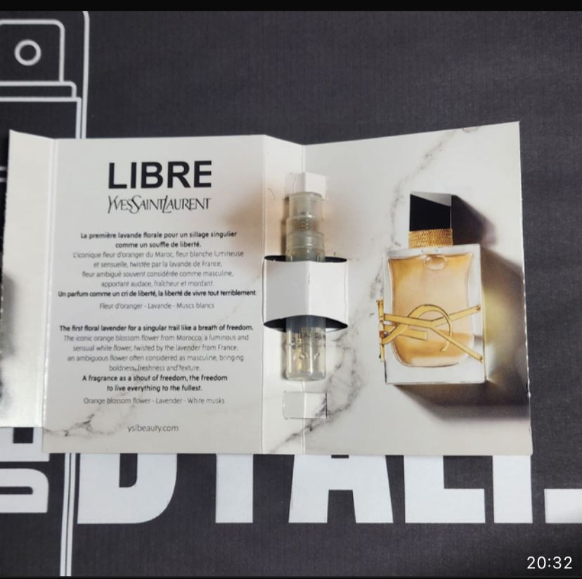 Echantillon Libre Eau De Parfum