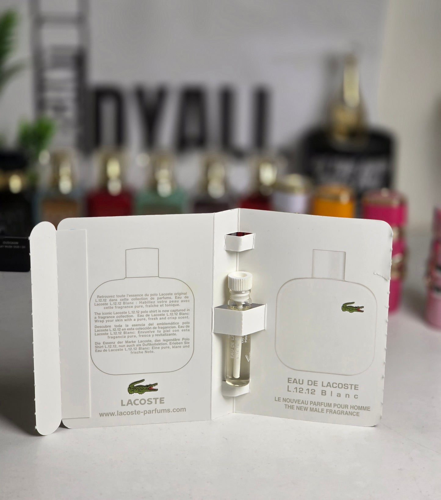 .Pack 10 Echantillons pour Homme 100% Original