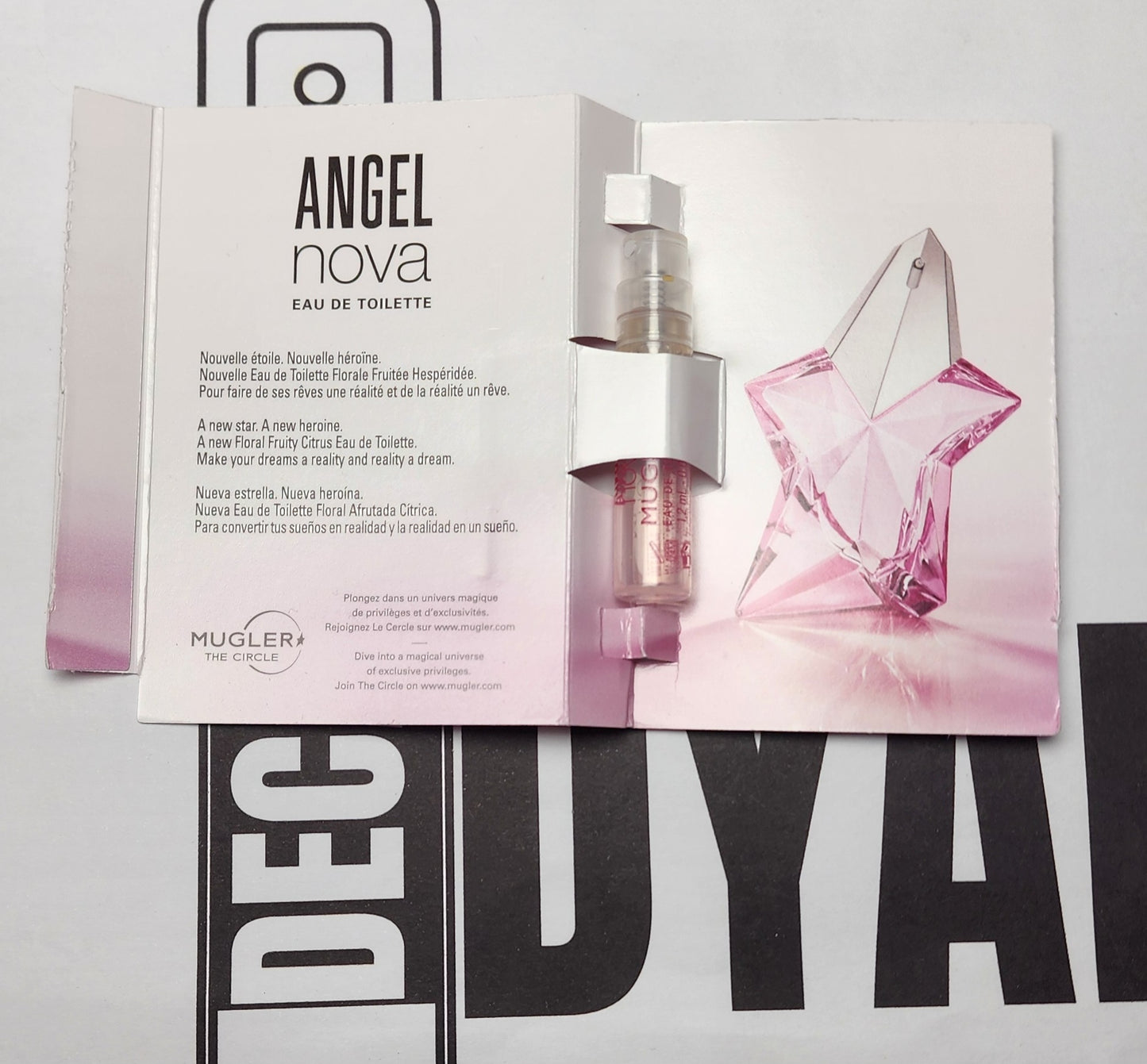 Echantillon Angel Nova Mugler