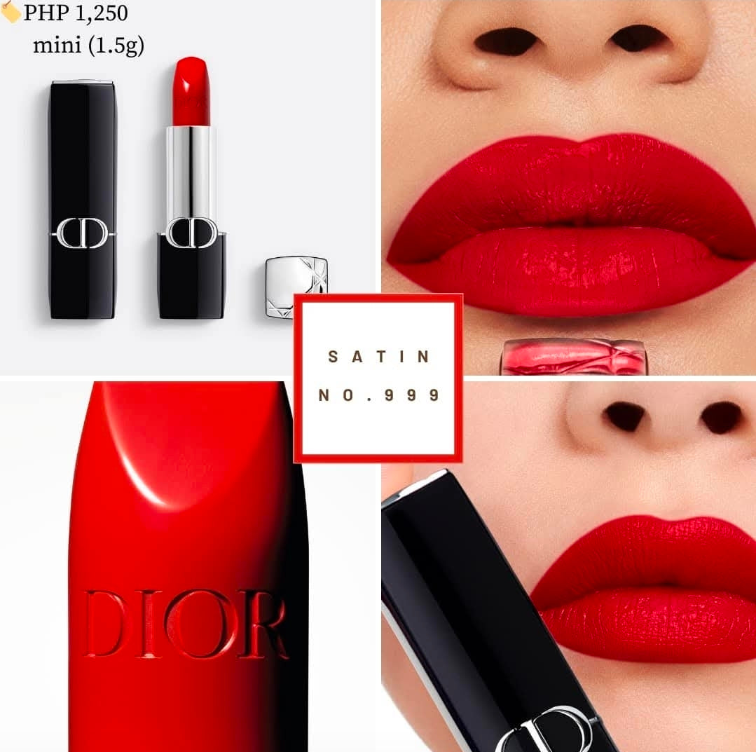 Rouge de Dior Mini 1.5g 999 Satin