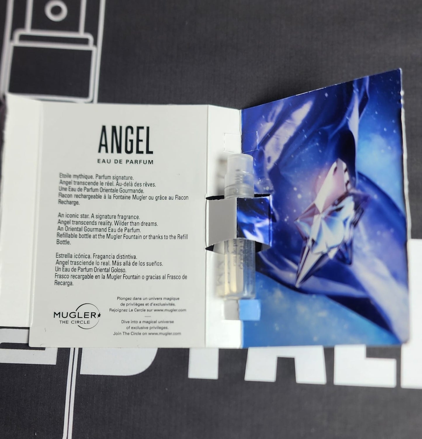Echantillon Mugler Angel eau de parfum Femme