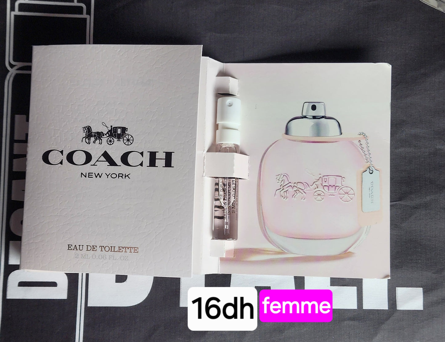 Echantillon Coach EDT