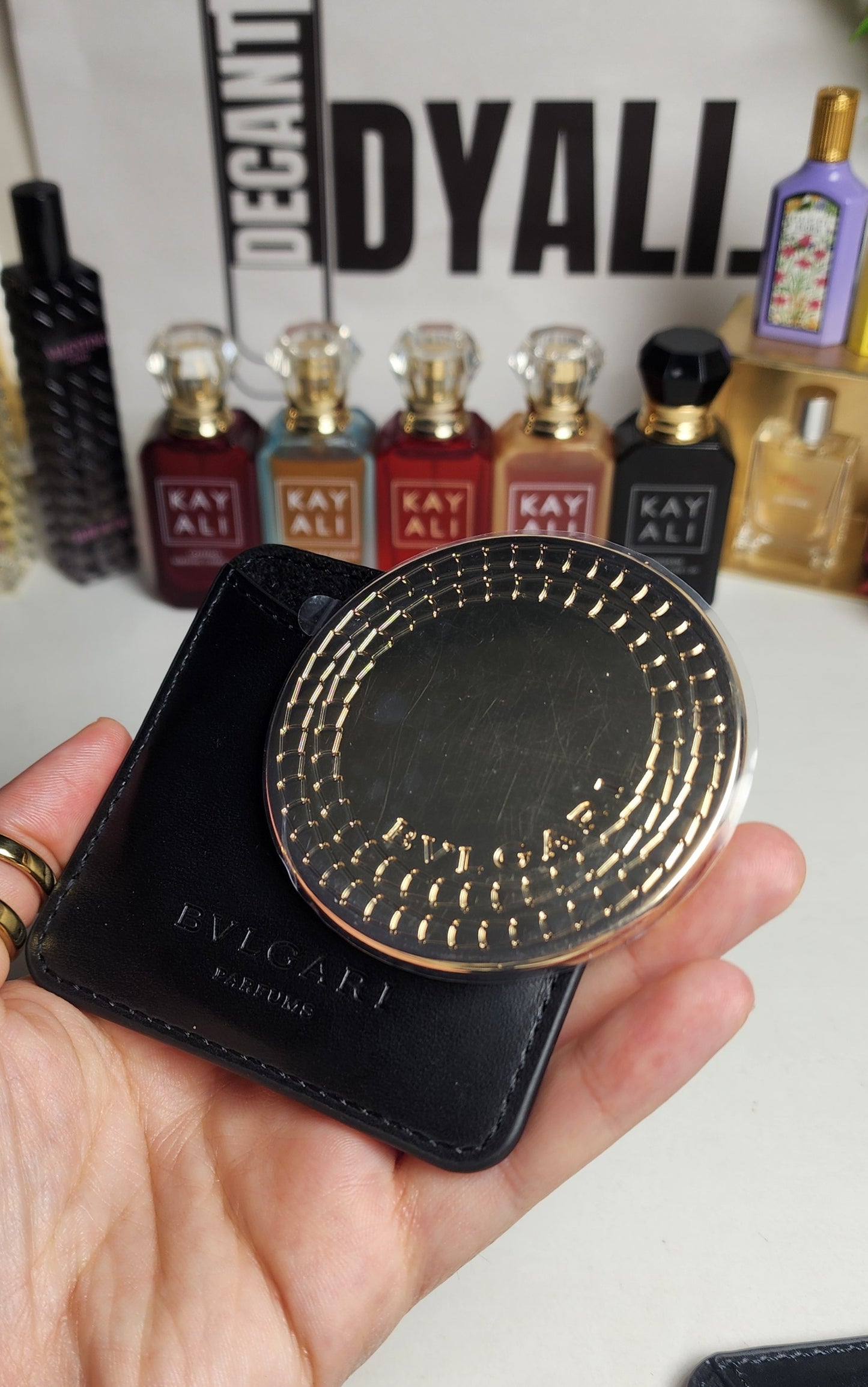 Miroir BVLGARI de poche