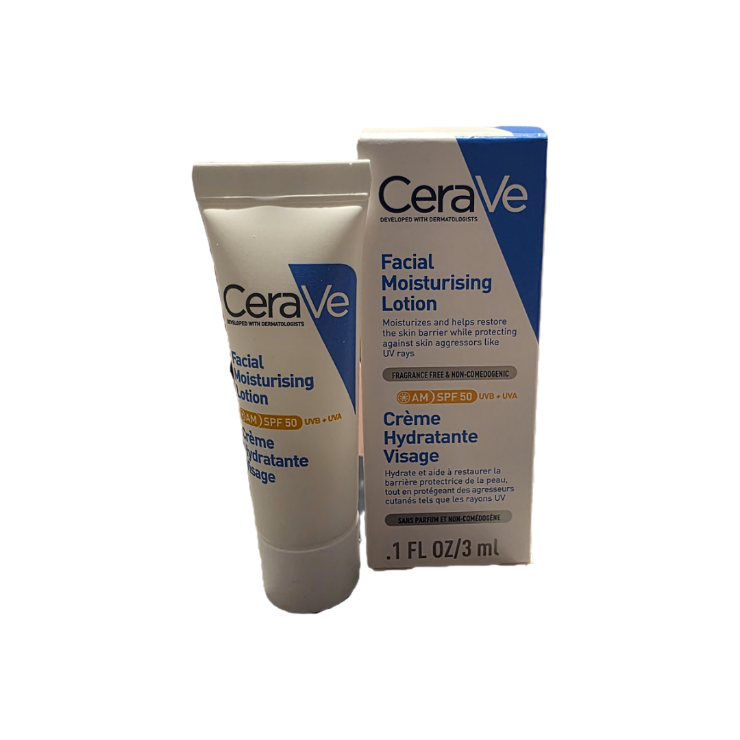 CERAVE Creme Hydratante Visage Spf50 3ml