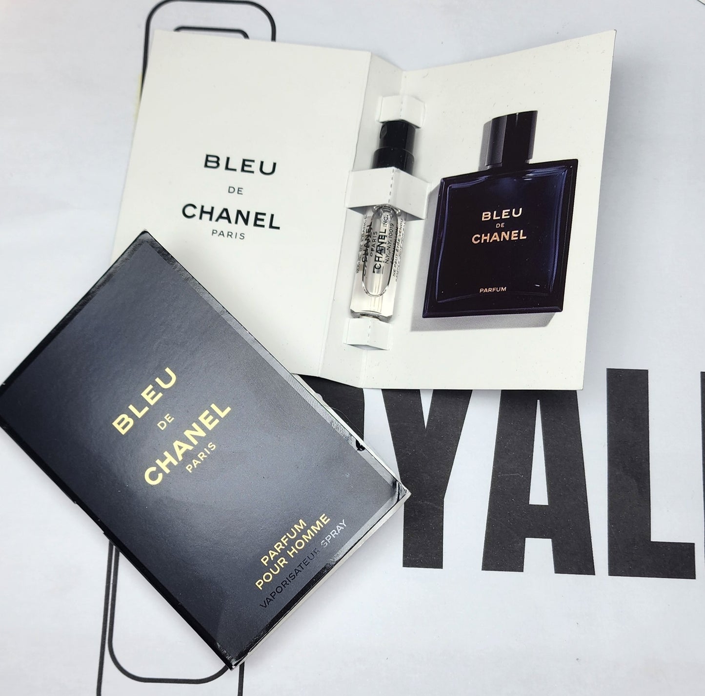 Echantillon Bleu De Chanel Le Parfum Pour Homme