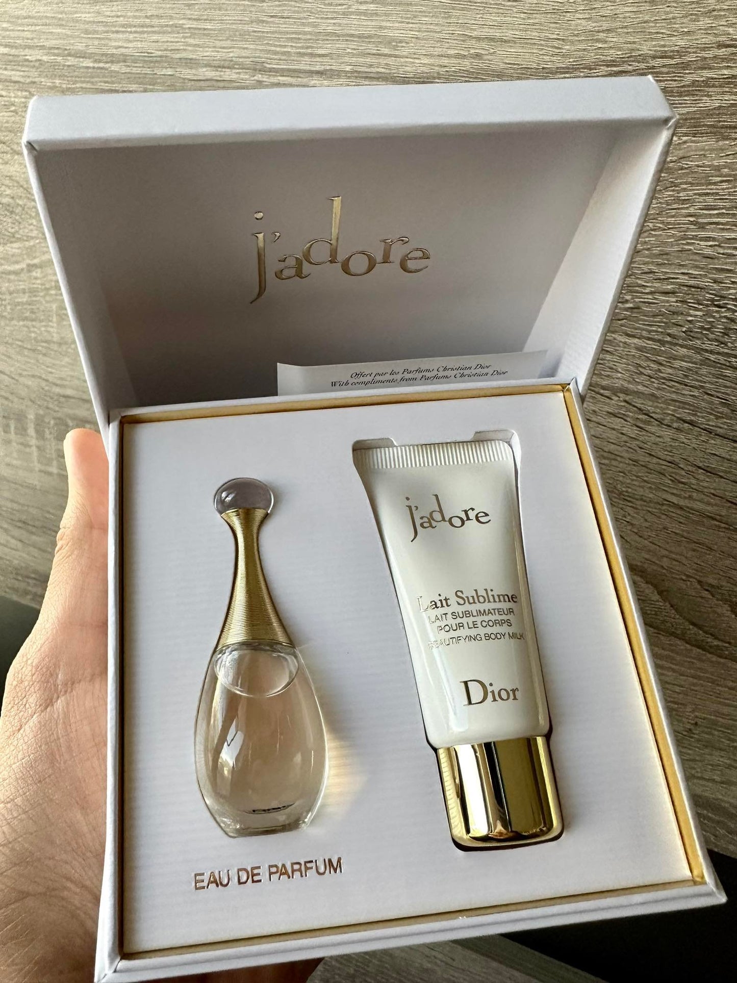 Minicoffret J'adore Dior Eau de Parfum
