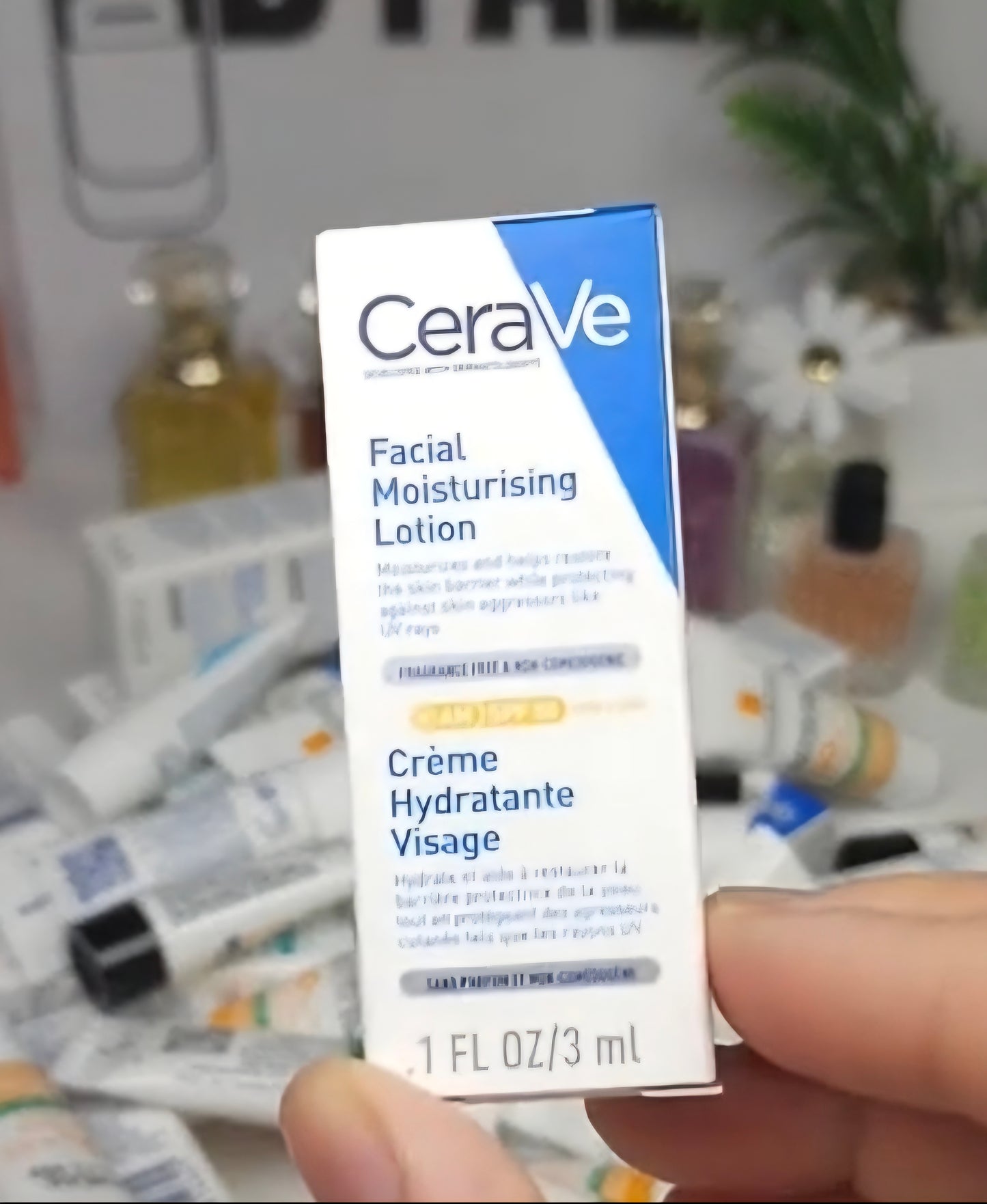 CERAVE Creme Hydratante Visage Spf50 3ml