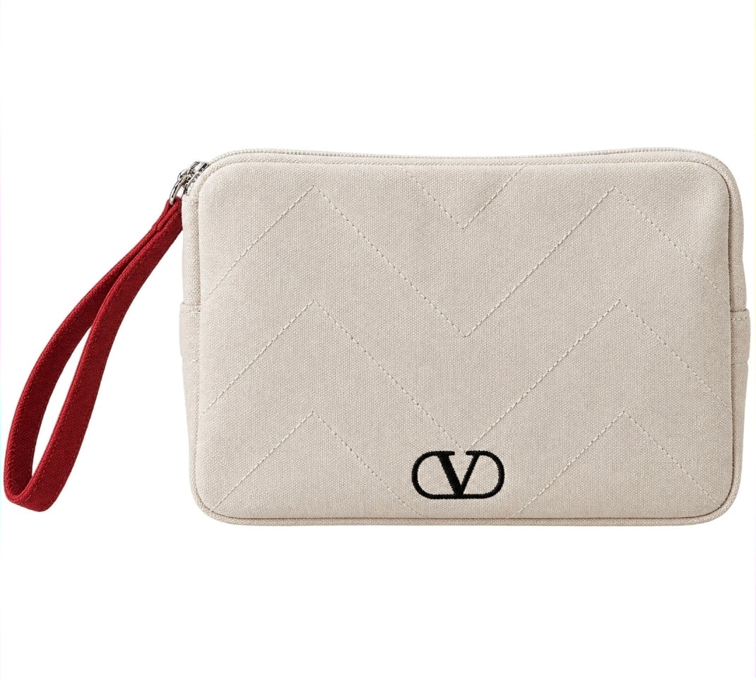 VALENTINO VENDETTA IVORY POUCH Trousse