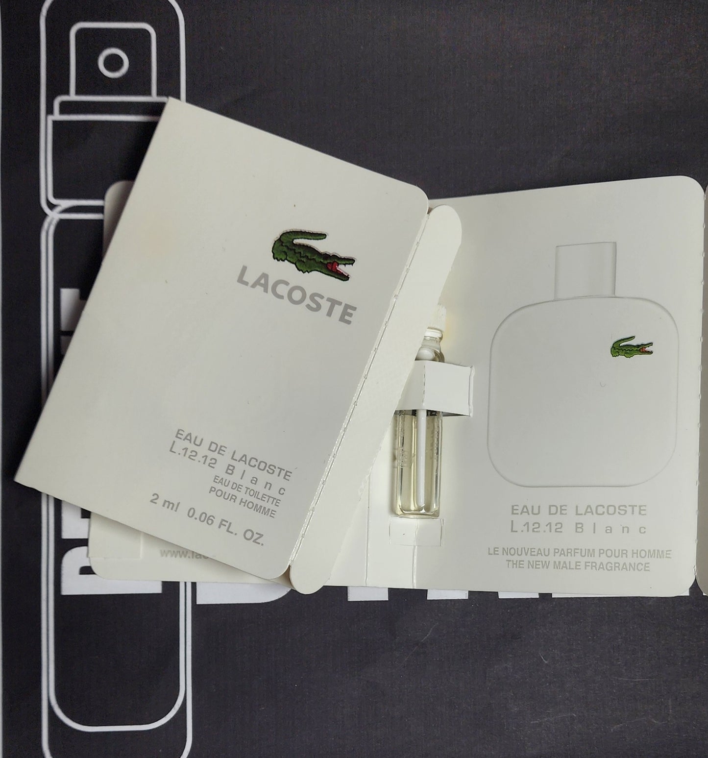 Echantillon Lacoste Blanc 2ml