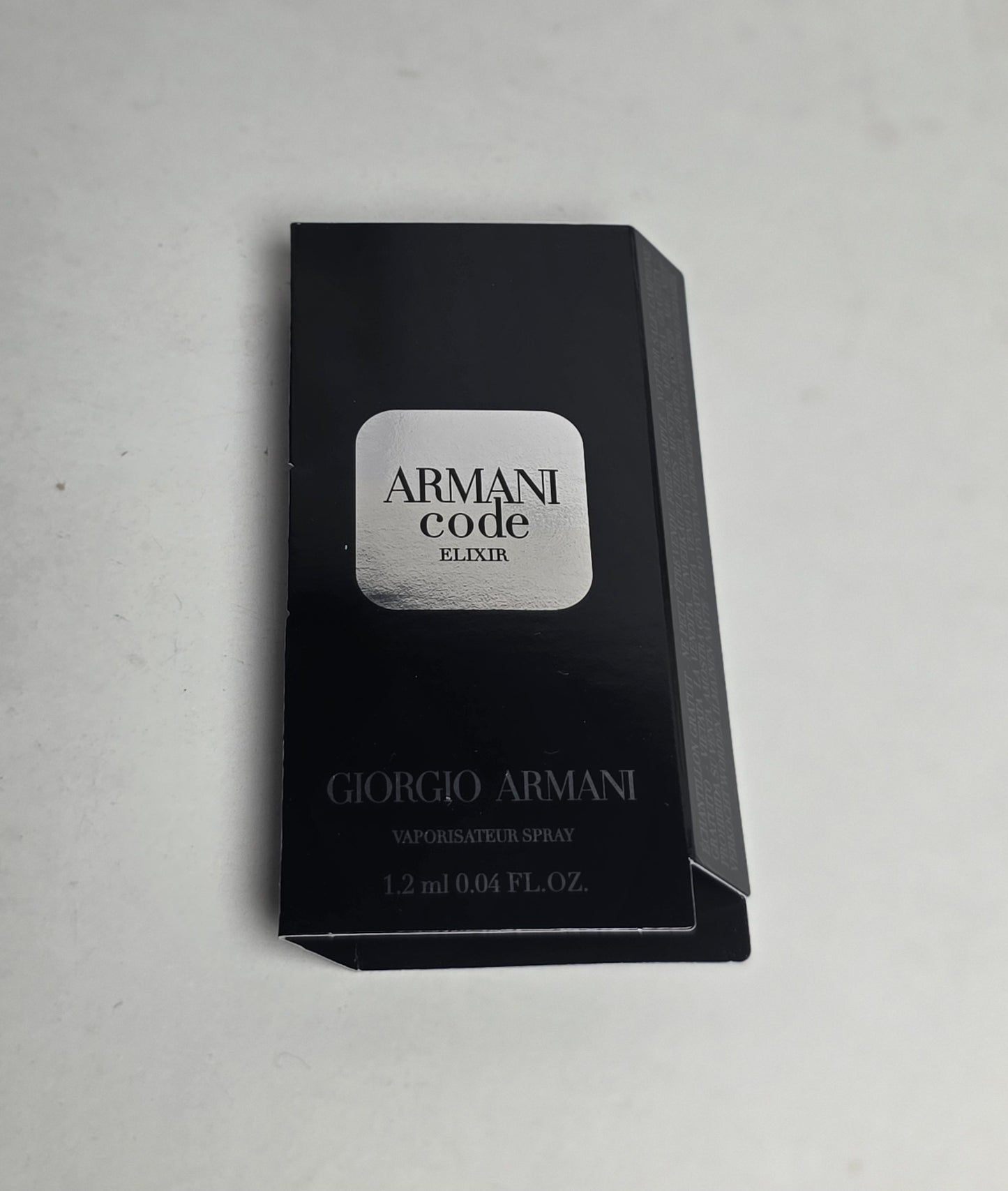 Echantillon Armani Code Elixir