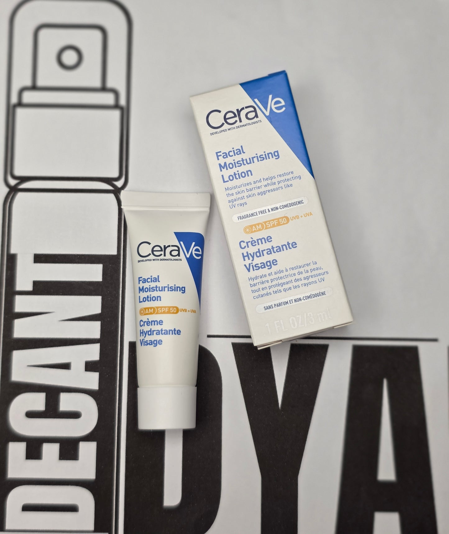 CERAVE Creme Hydratante Visage Spf50 3ml