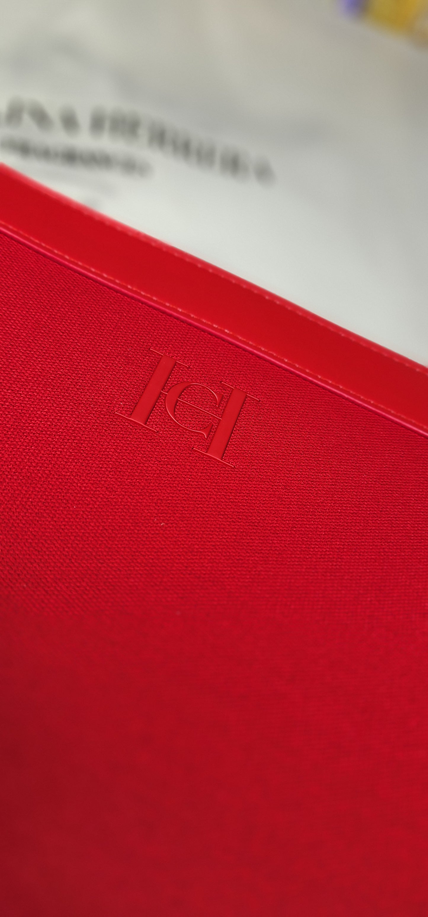 Sacoche Carolina Herrera Rouge