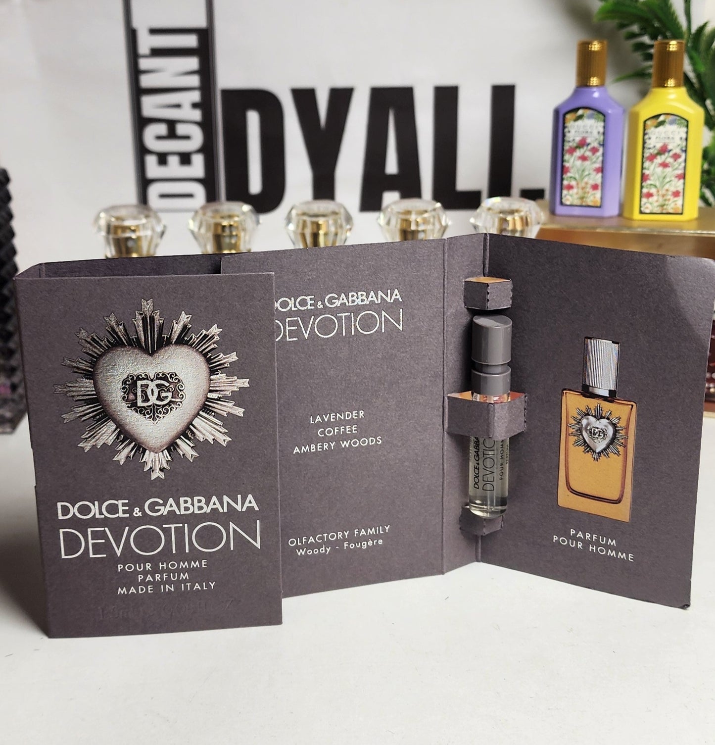 Echantillon Devotion D&G Le Parfum pour Homme