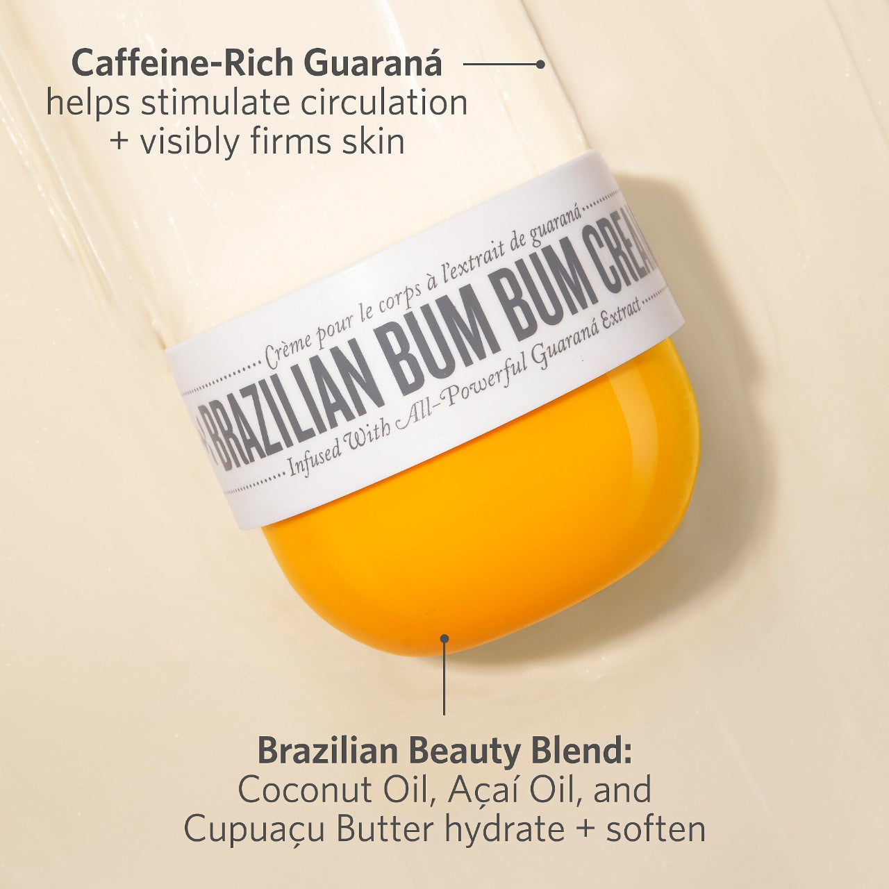 Decante Sol de Janeiro – Brazilian 62 Bum Bum Cream Crème Raffermissante et Lissante