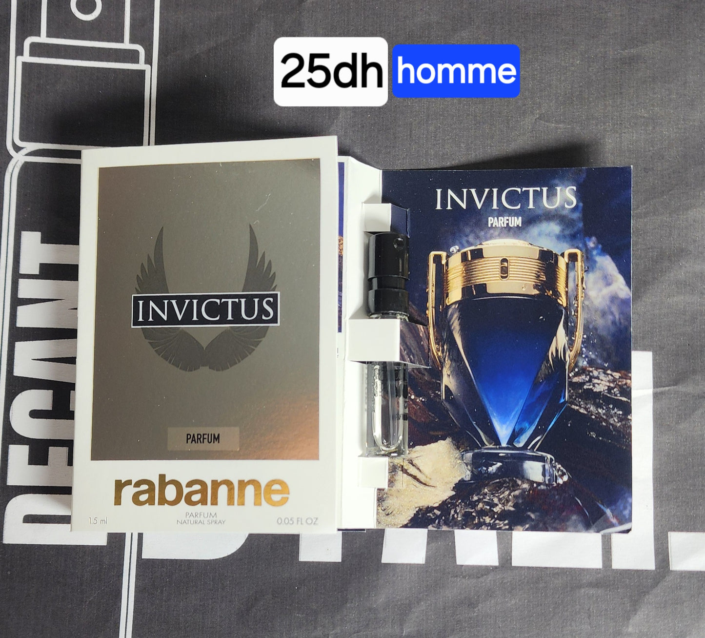 Echantillon Paco Rabanne Invictus le Parfum