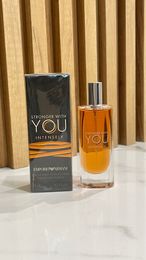 Miniature Giorgio Armani Stronger With You Intensely 15ml Eau de Parfum