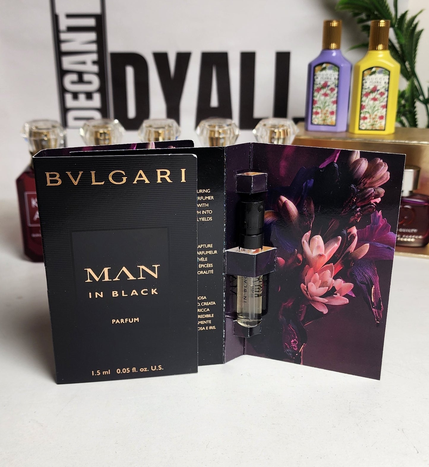 Echantillon Bvlgari MAN In Black Le Parfum pour Homme