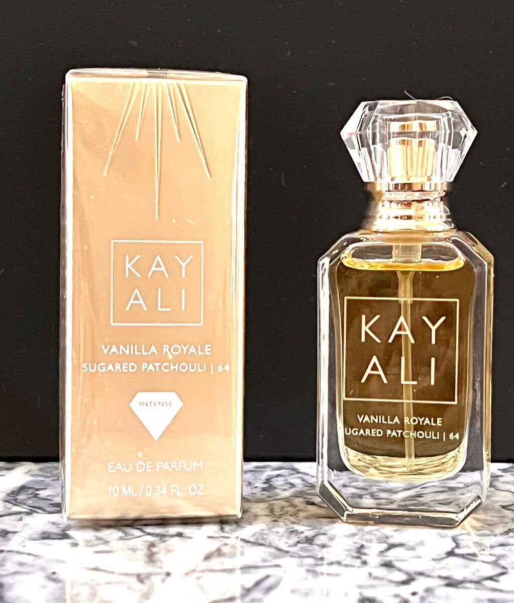 Miniature Kayali vanilla Royale Sugared Patchouli 64