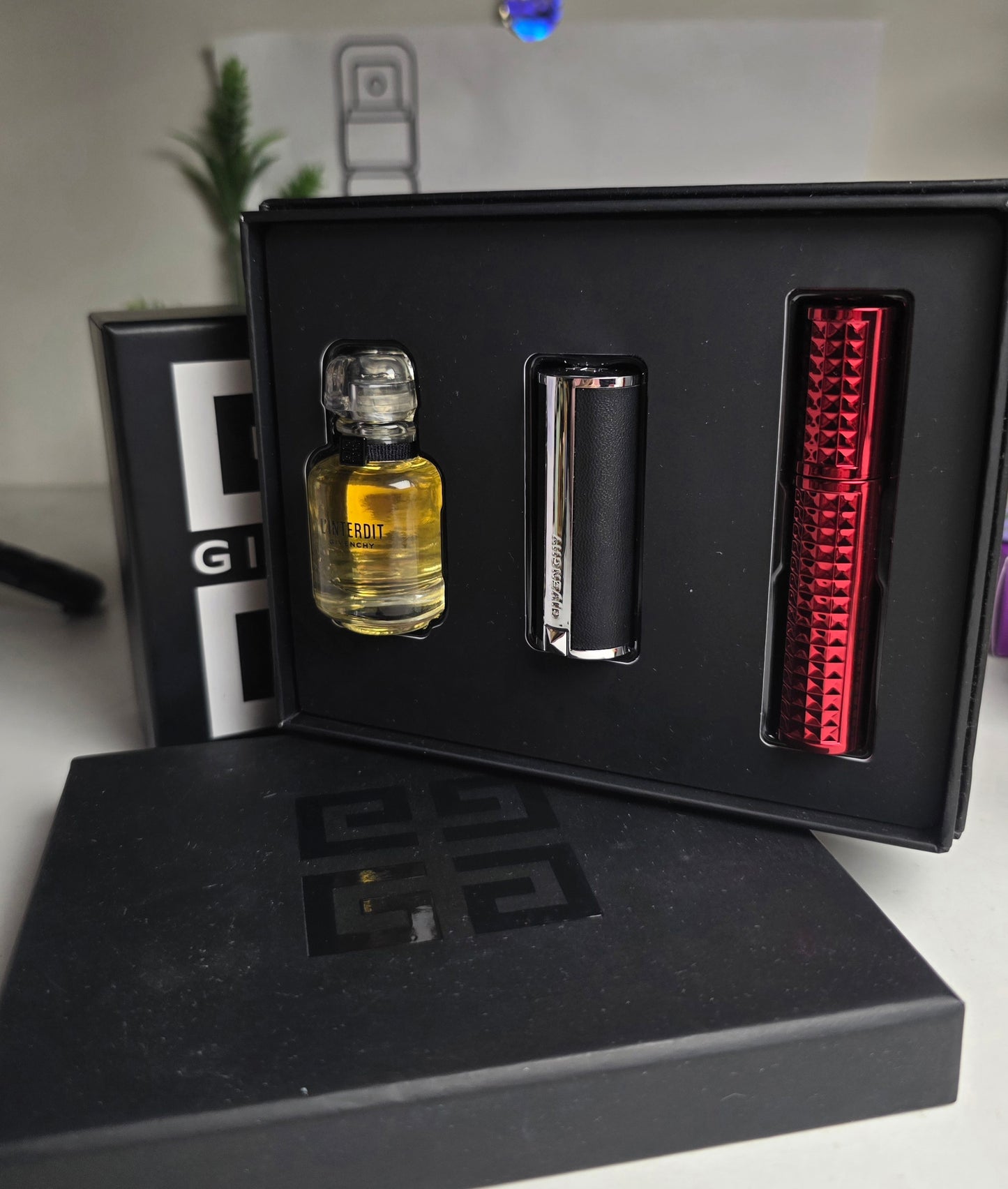 Coffret Miniature Linterdit edp 10ml + mini mascara + mini rouge a levre