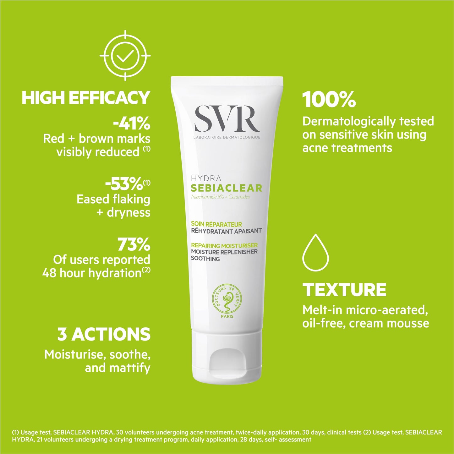 Miniature SVR HYDRA SEBIACLEAR Niacinamide 5% + Ceramides 10ml