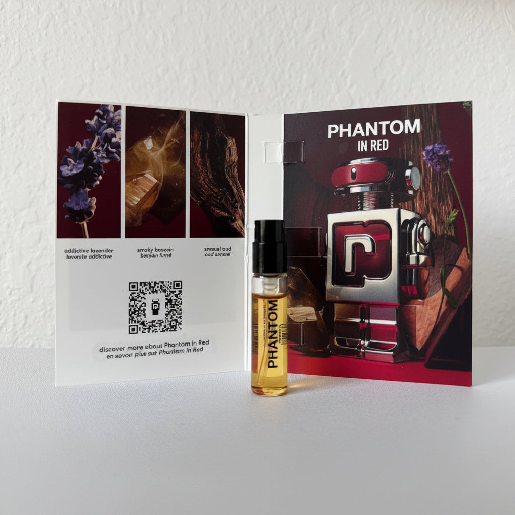 Echantillon Phatnom In Red Paco Rabanne pour Homme