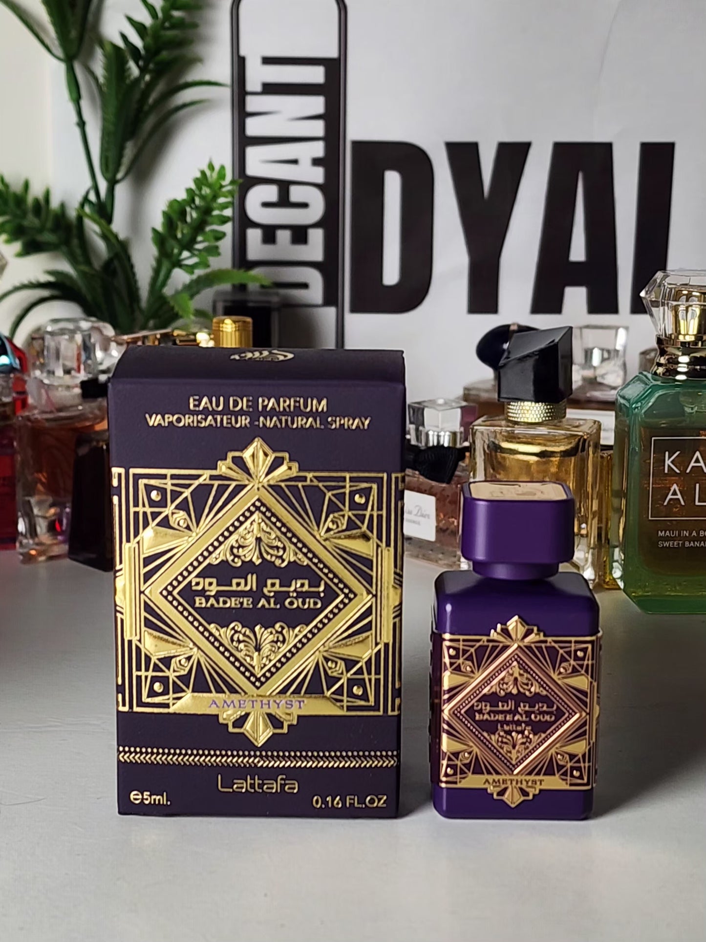 Miniature Badee Al Oud Amethyst Lattafa