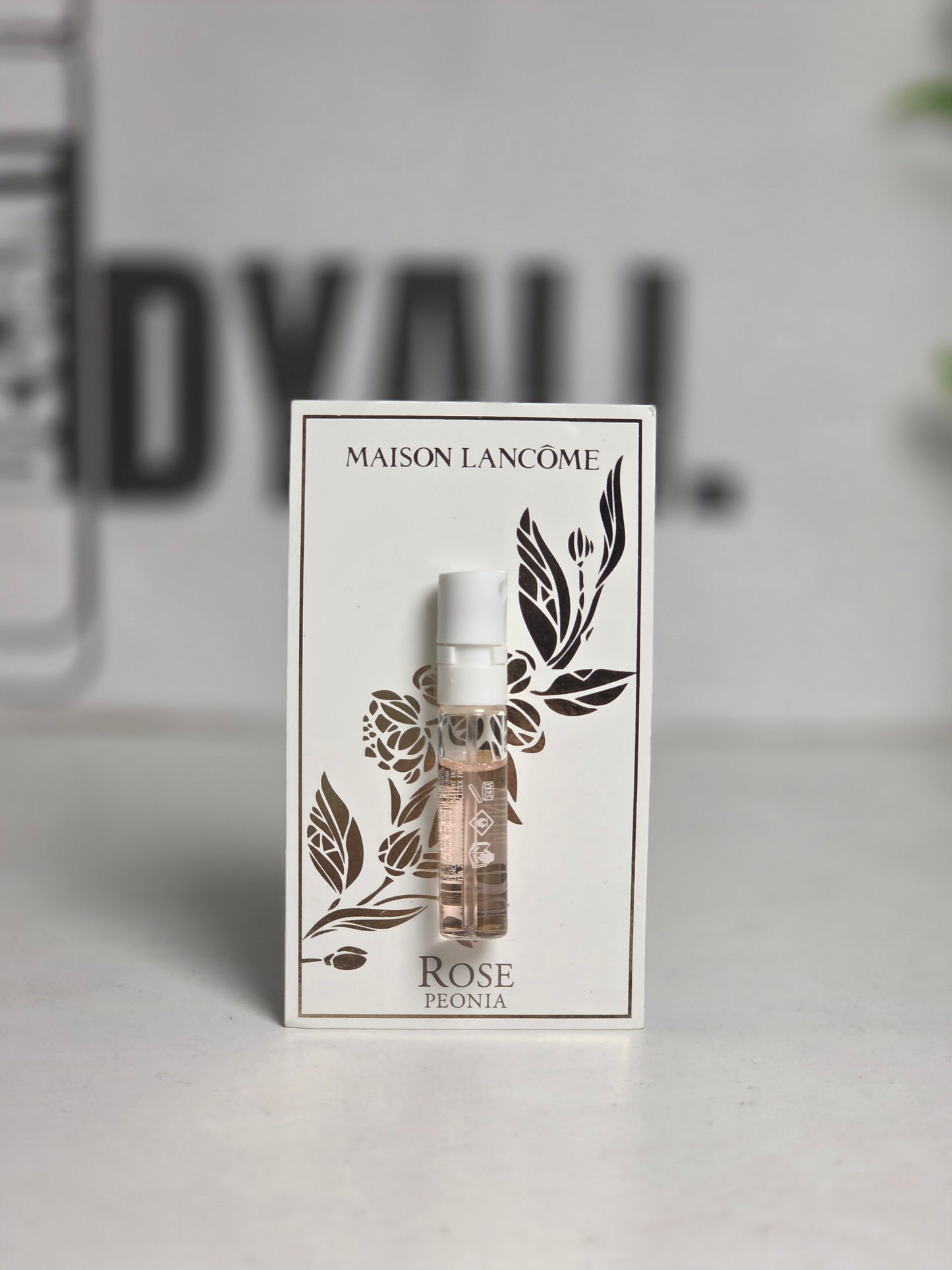 Echantillon Maison Lancome Rose Peonia eau de parfum