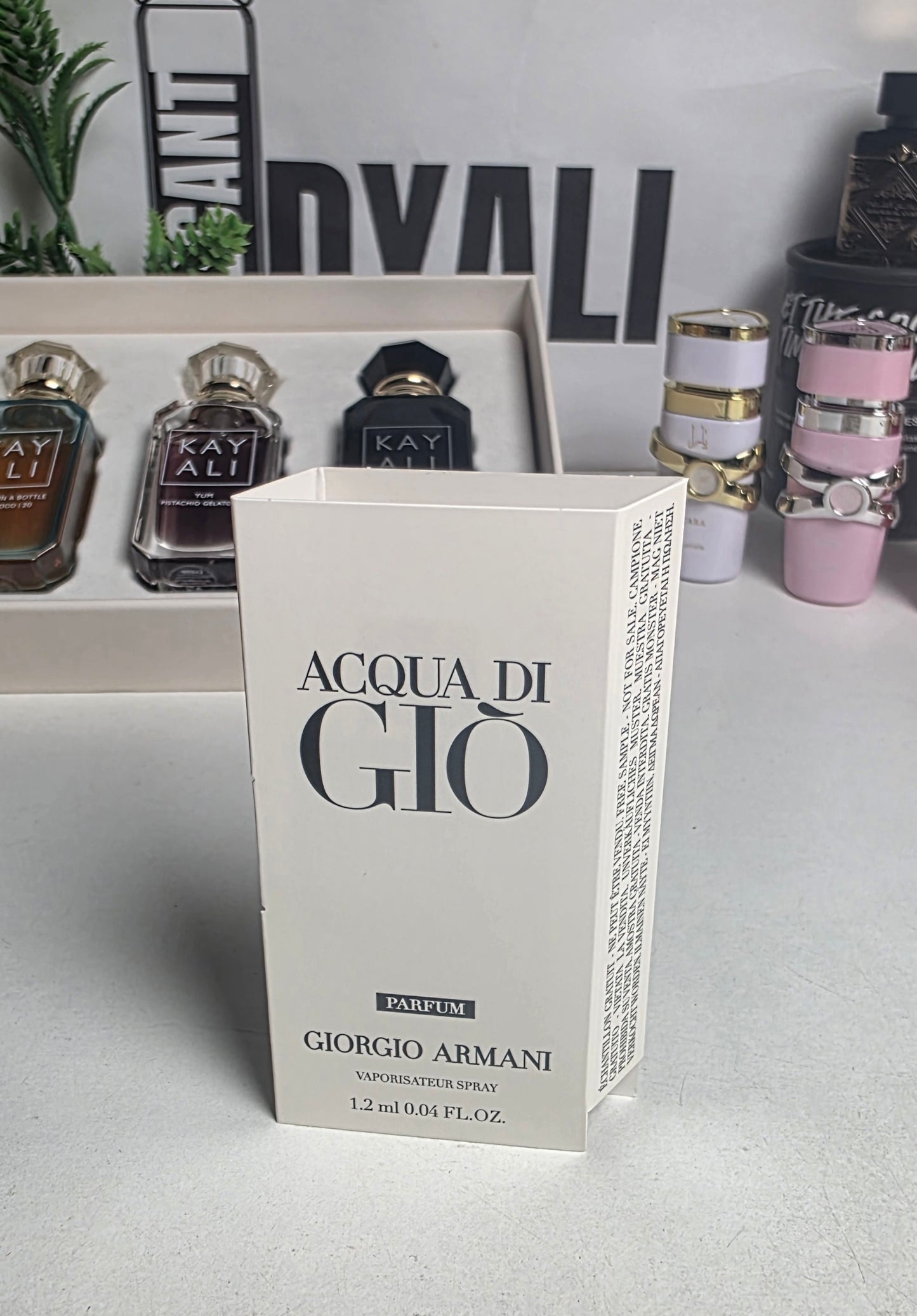Echantillon Acqua di gio le Parfum